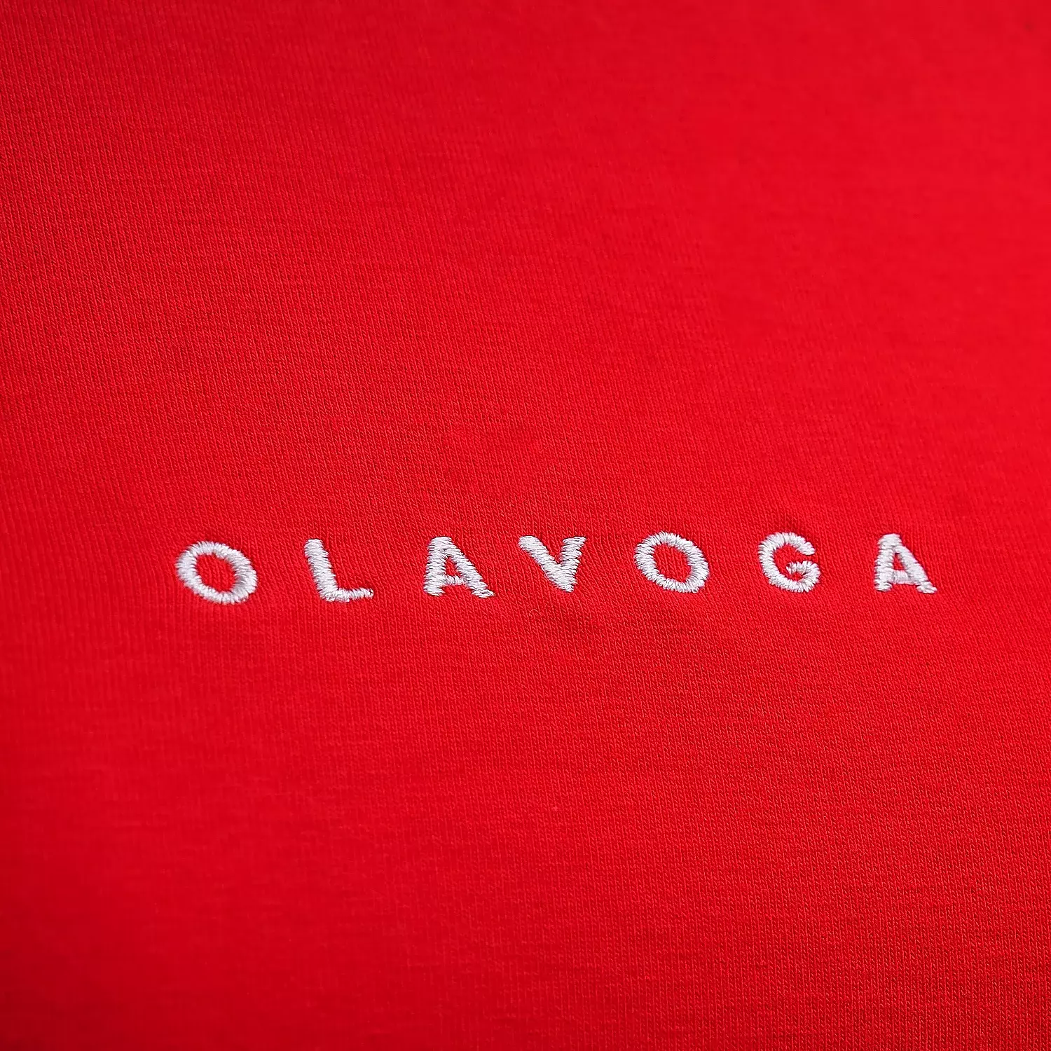 OLAVOGA dámske klasické tričko - červené