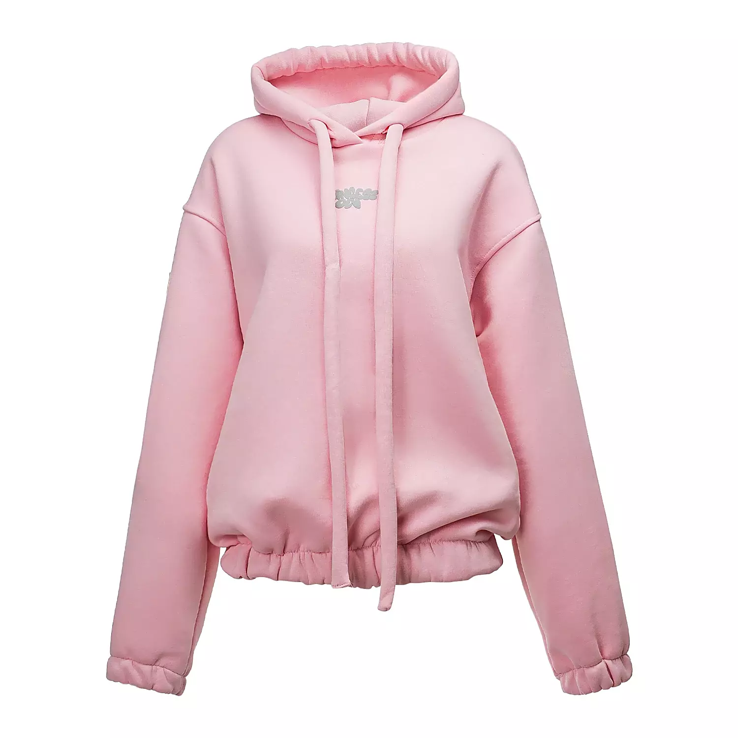 OLAVOGA FROST LAYER dámská mikina oversize - pudrově růžová