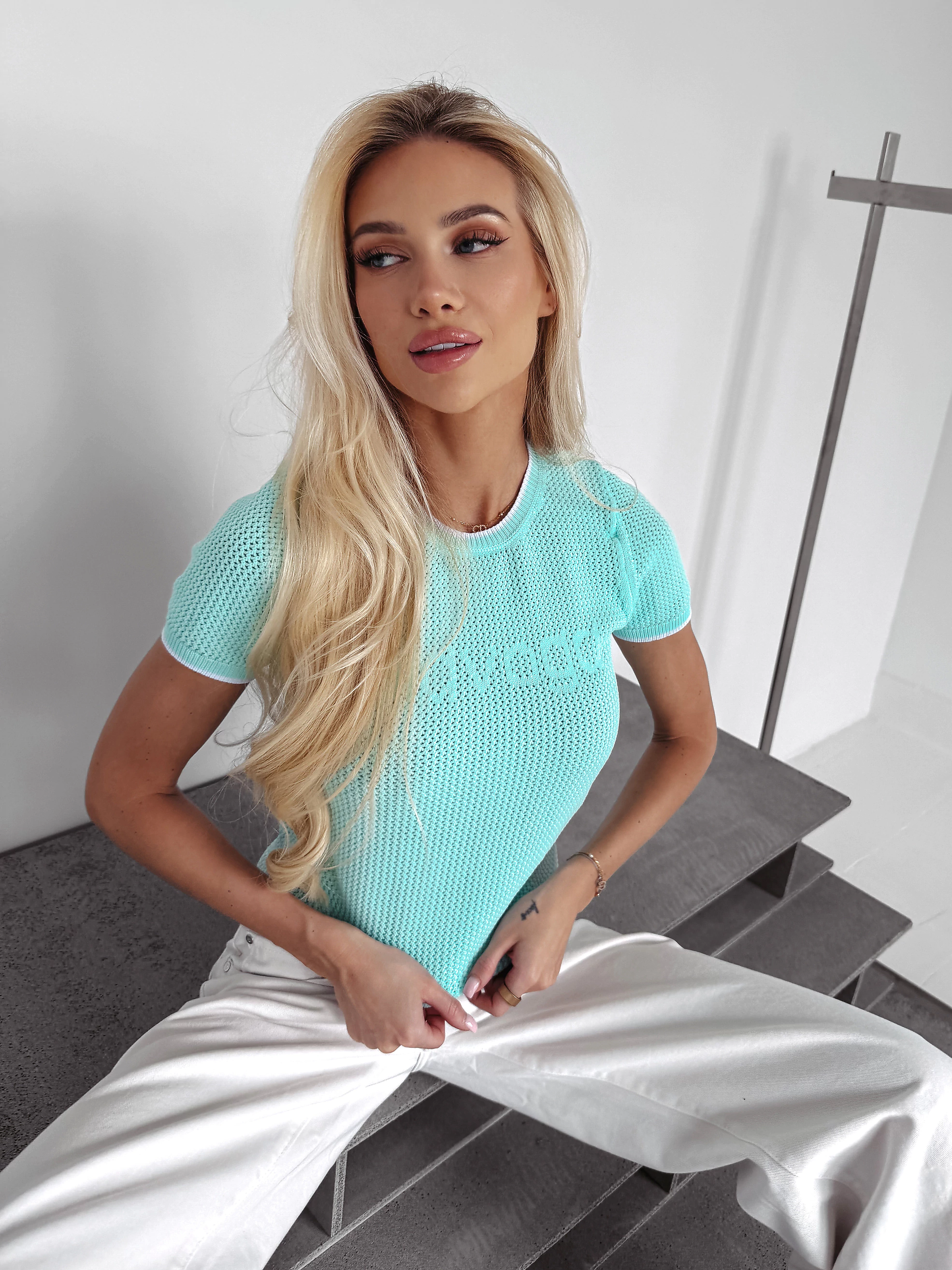 Dámsky top OLAVOGA KEMO - Mint