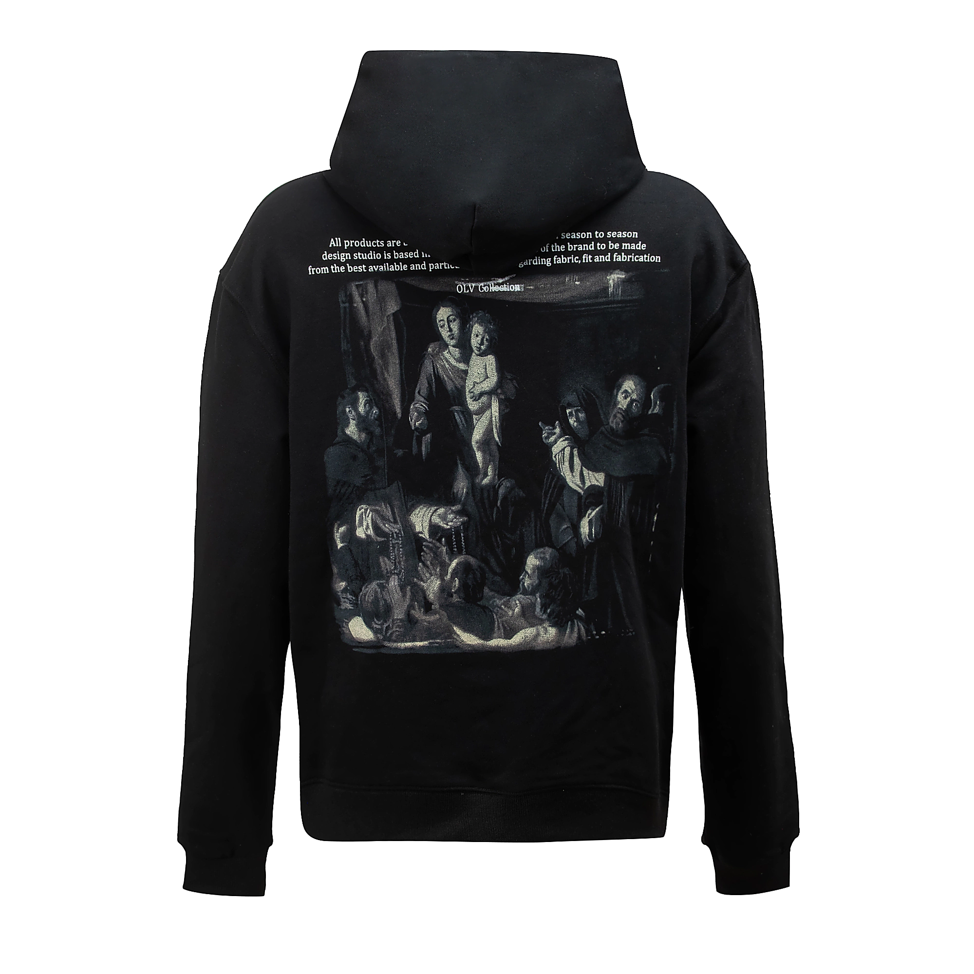 OLAVOGA Men OFI kangaroo hoodie - Black
