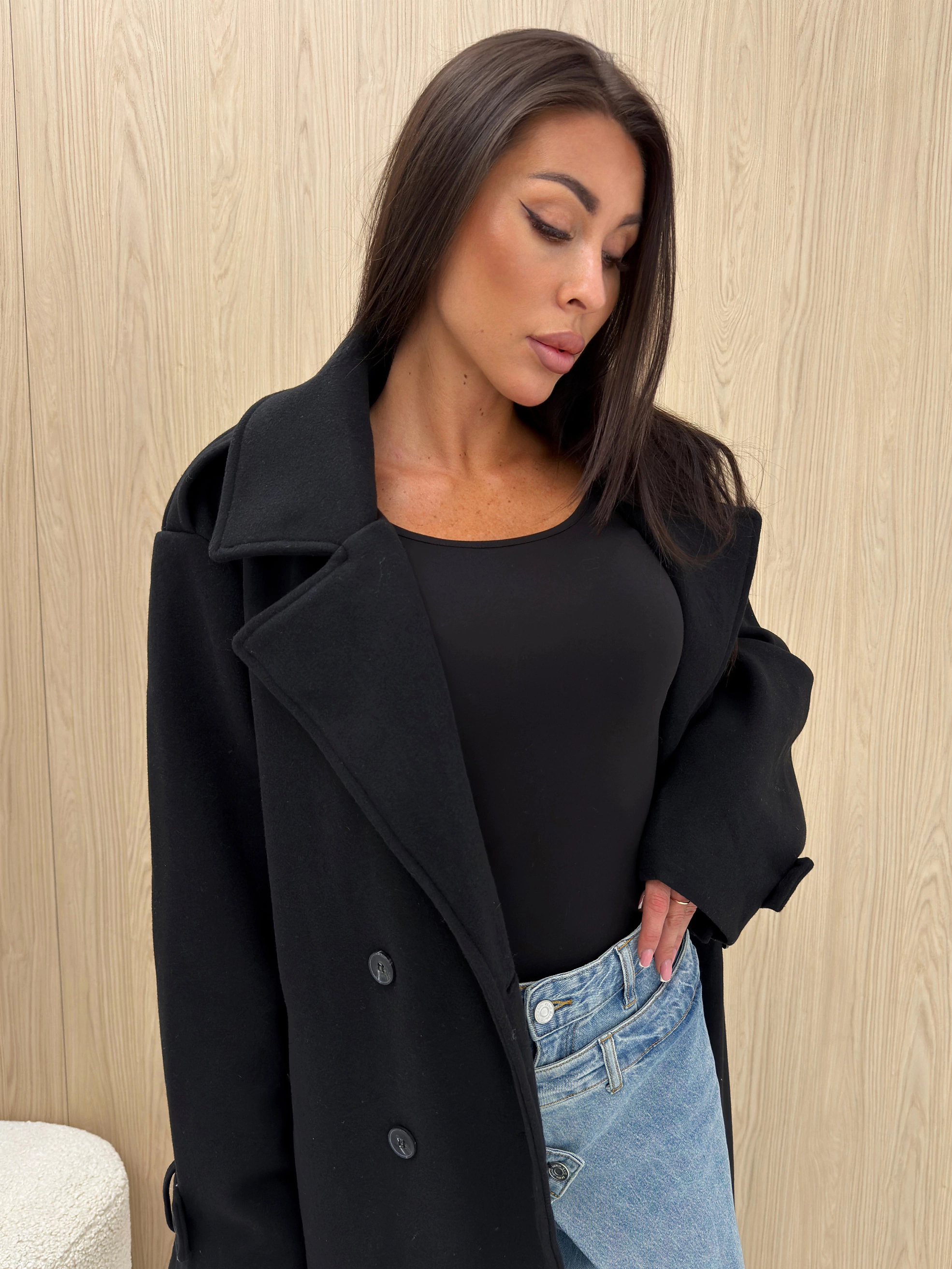 Damen-Sweatshirt OLAVOGA NEWY – Schwarz