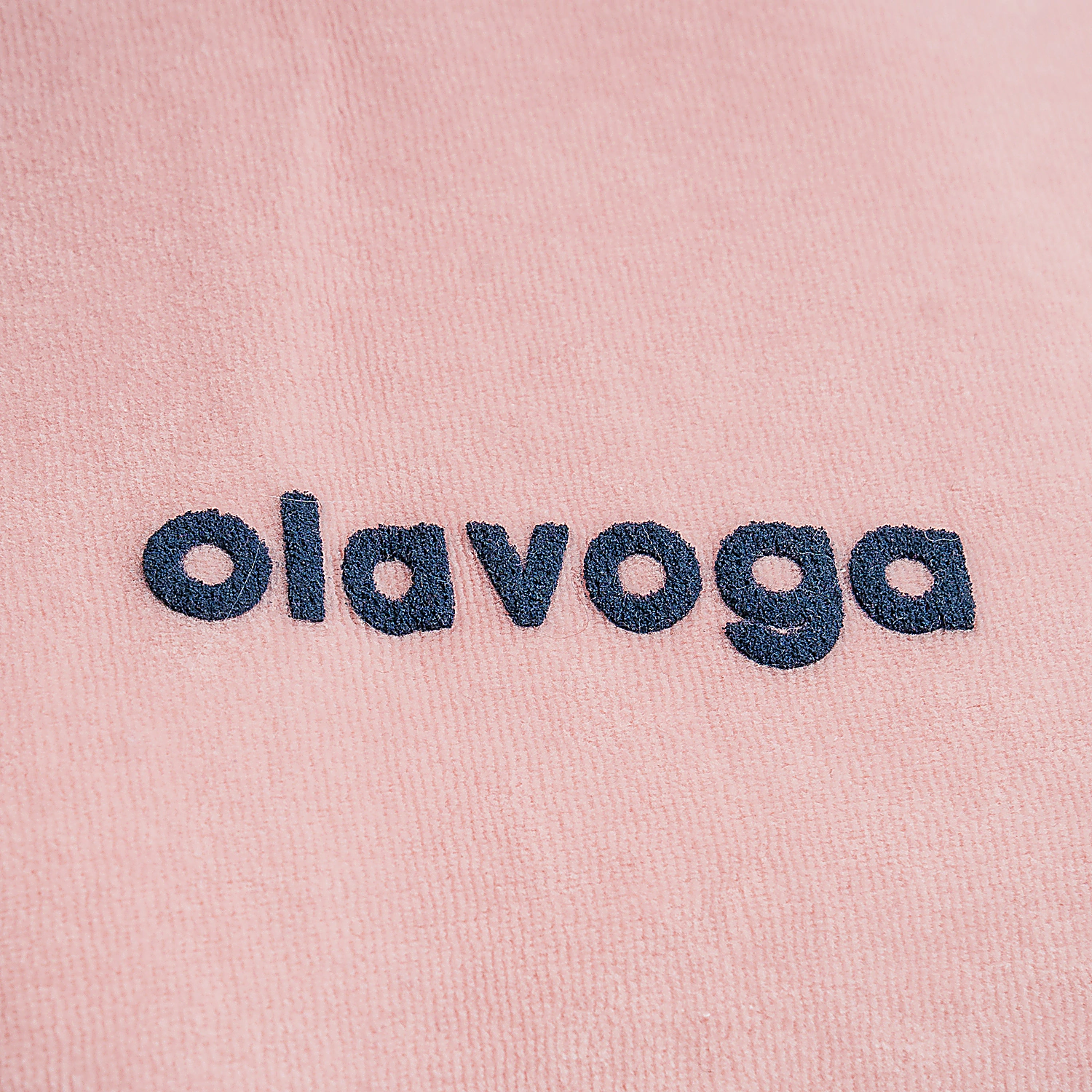 Dámská velurová mikina OLAVOGA VELVORA - růžová