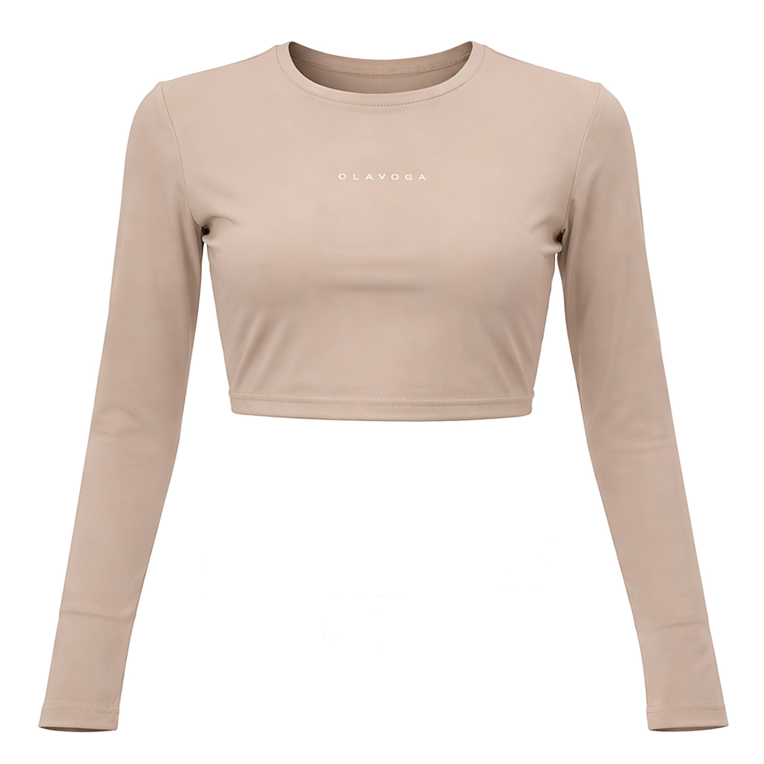 OLAVOGA VIRA women's long sleeve top - Beige