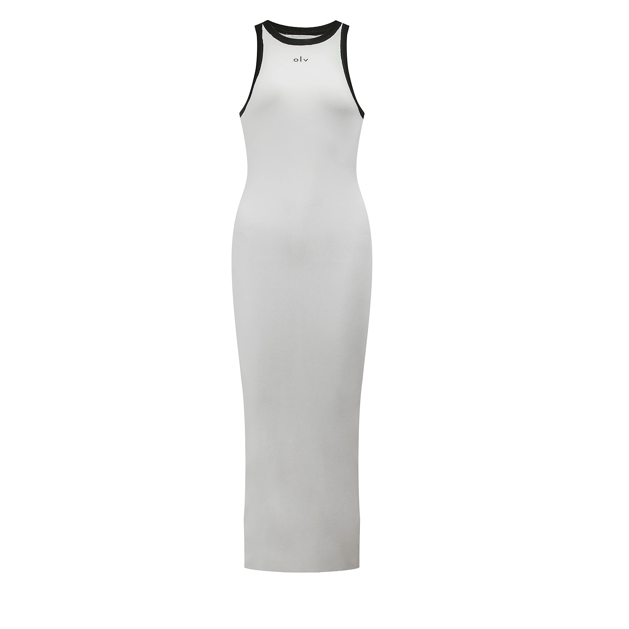 OLAVOGA MANUAL Damen-Trägerkleid - Weiß