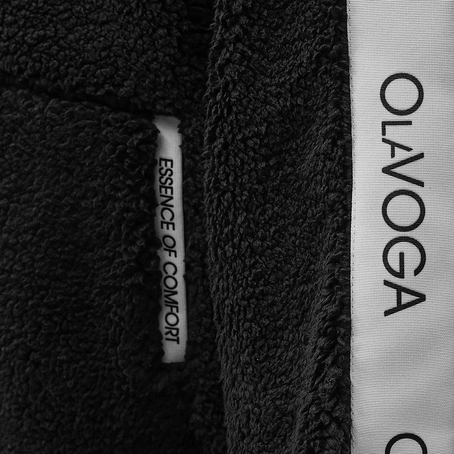 OLAVOGA Pánsky fleece SETTLINE - čierny