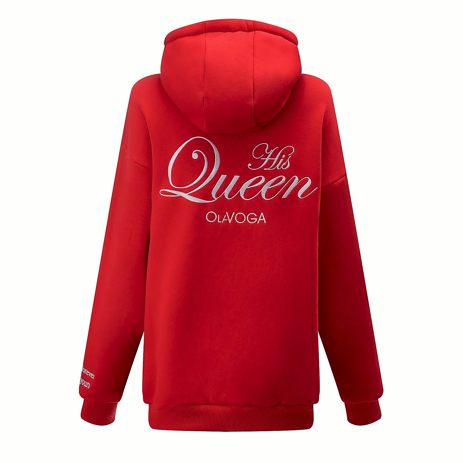 Bluza damska Matchy Matchy OLAVOGA ADORE - Czerwony