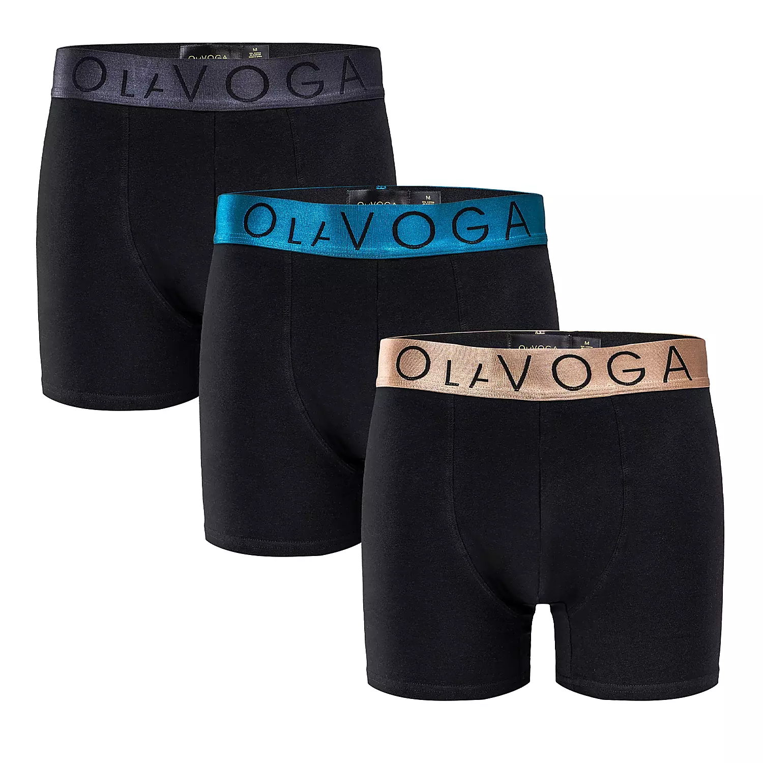 Bokserki męskie 3-pak OLAVOGA Men ELITE - Multicolor