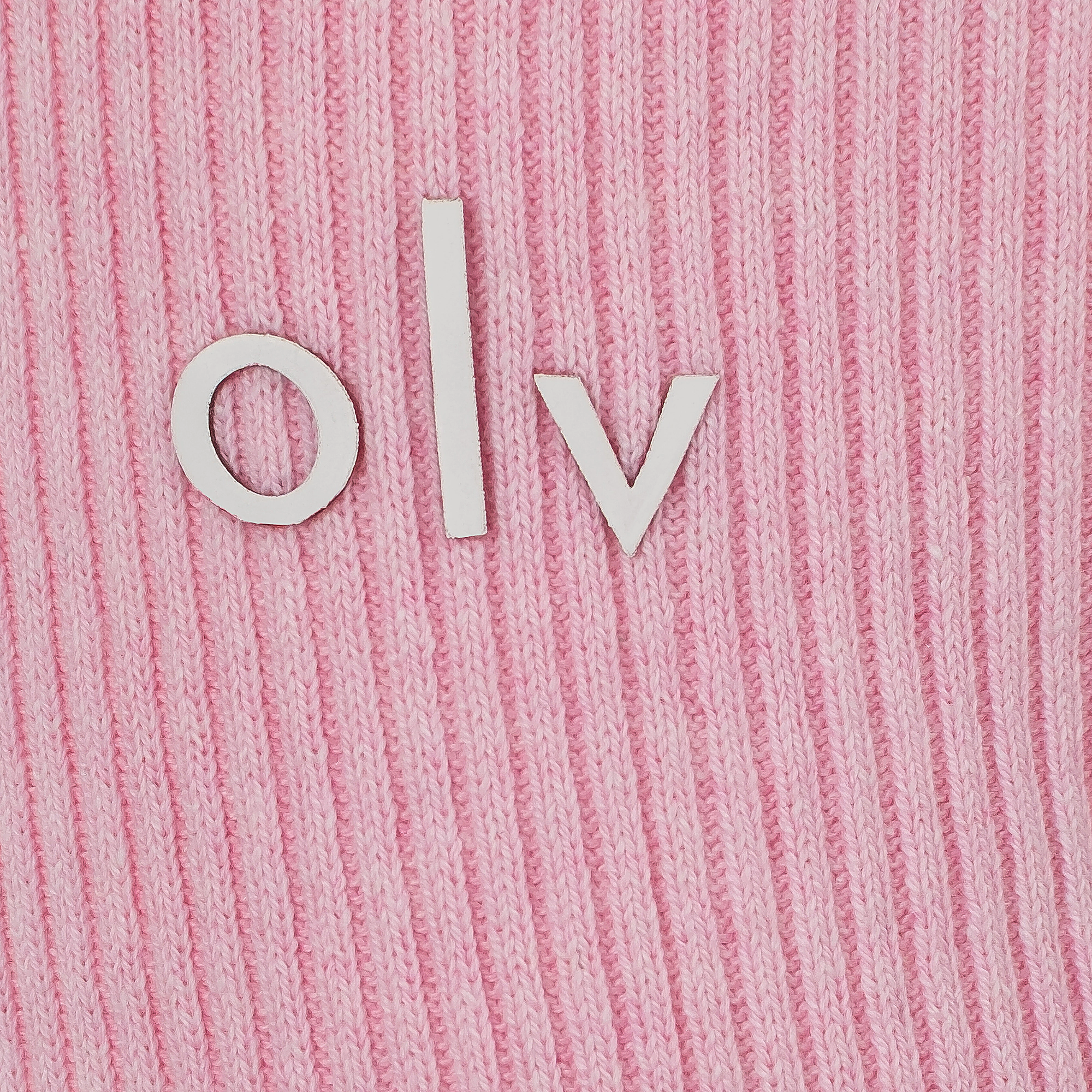 OLAVOGA MALES Pullover-Set mit Knopfleiste - Rosa