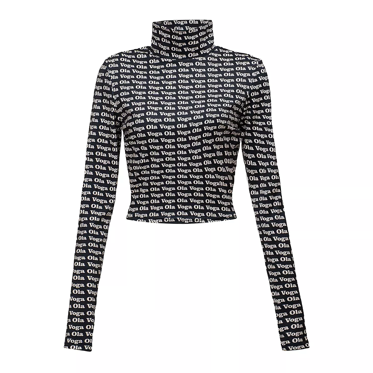 OLAVOGA COREFIELD women's logoed blouse - Black + beige