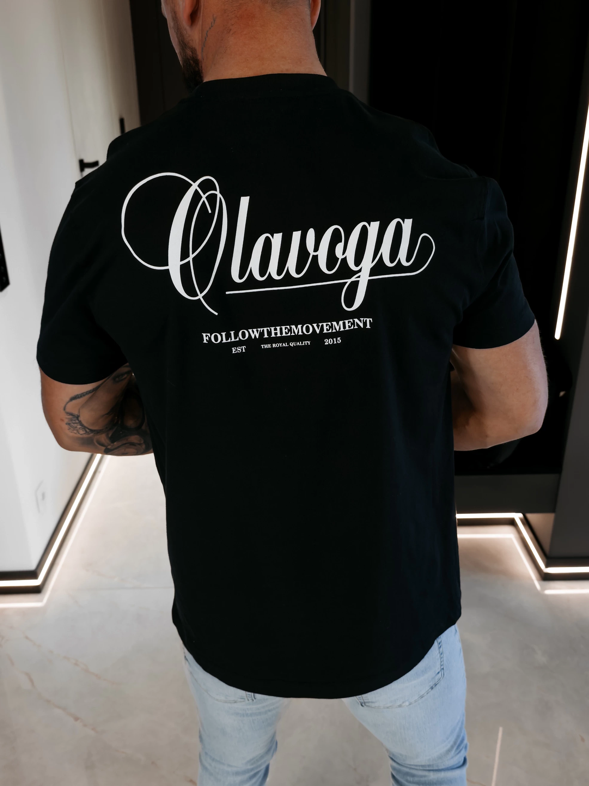 OLAVOGA Pánské tričko BREEZER - černé