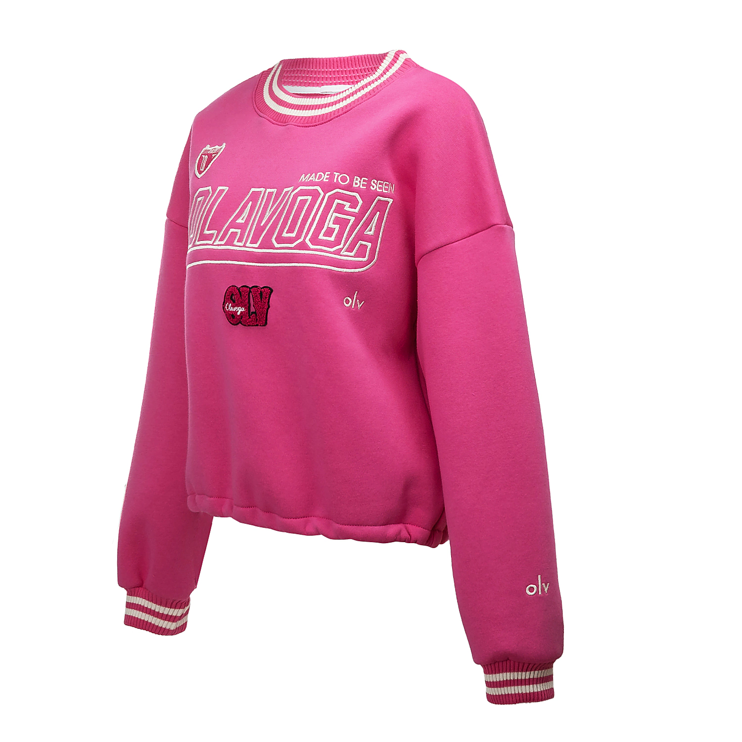 OLAVOGA VESA Damen Sweatshirt - Rosa