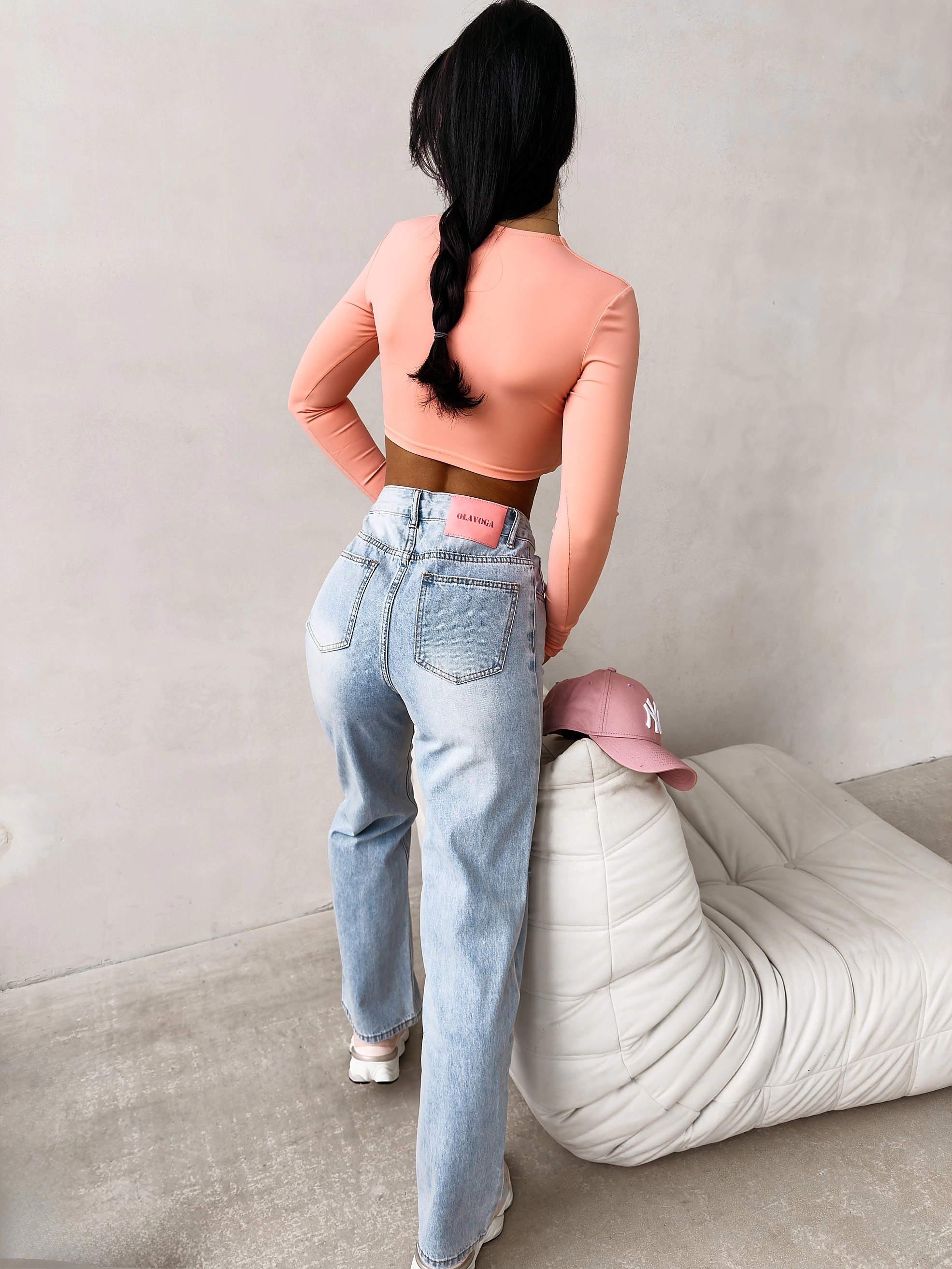 Damen-Jeanshose OLAVOGA LOVERI - Jeans