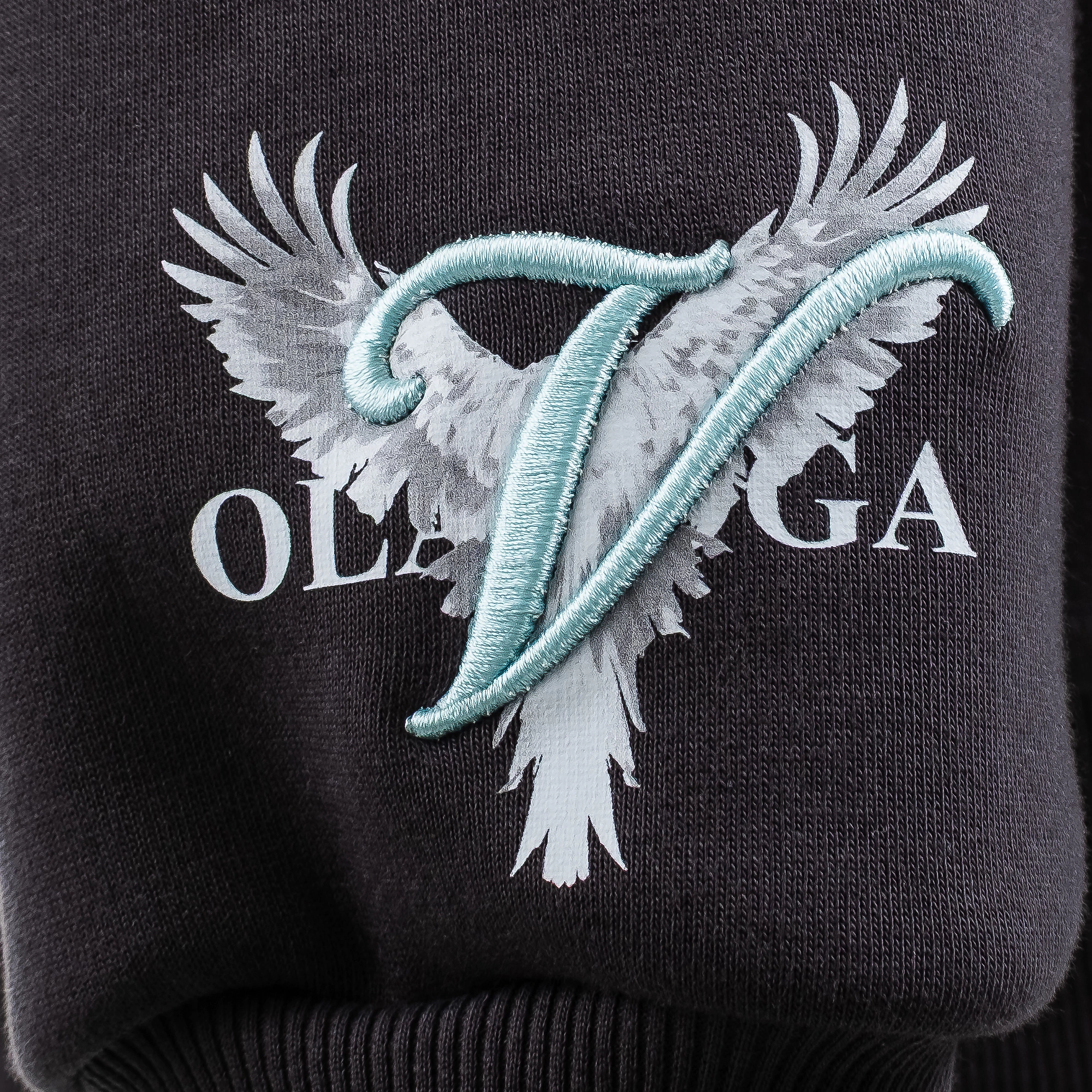 O'la Voga Pánska mikina EAGLE 2024 - čierna