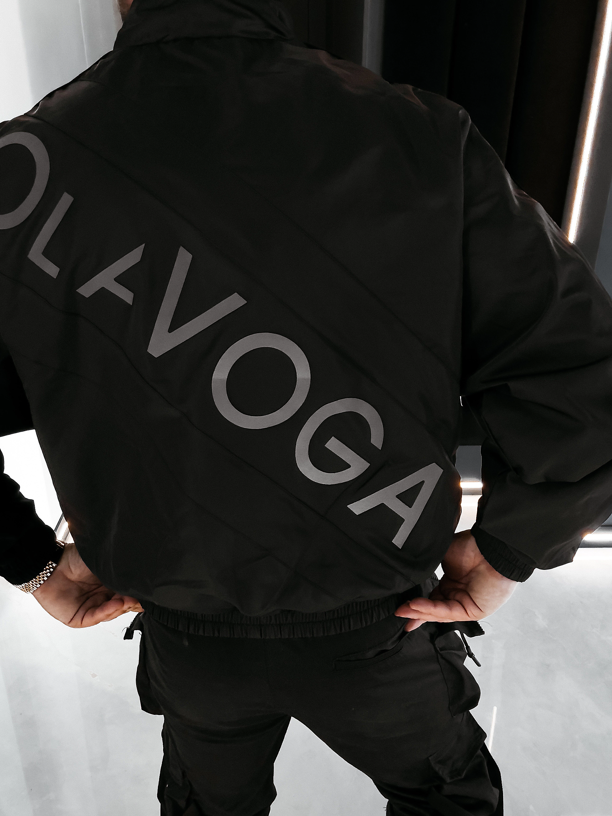OLAVOGA Men VEAGE technical jacket - Black