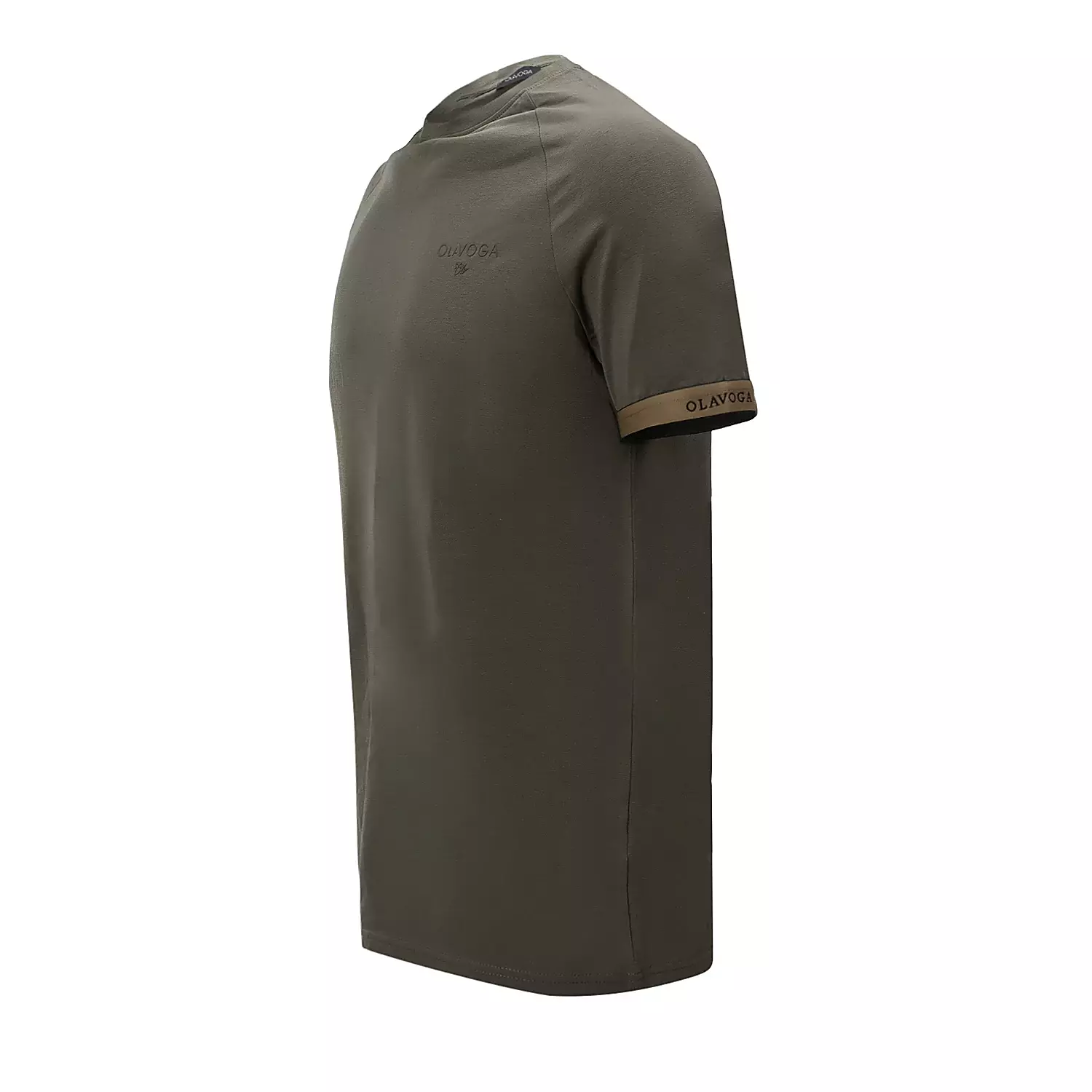 OLAVOGA Herren RAYSIER klassisches T-shirt - Khaki
