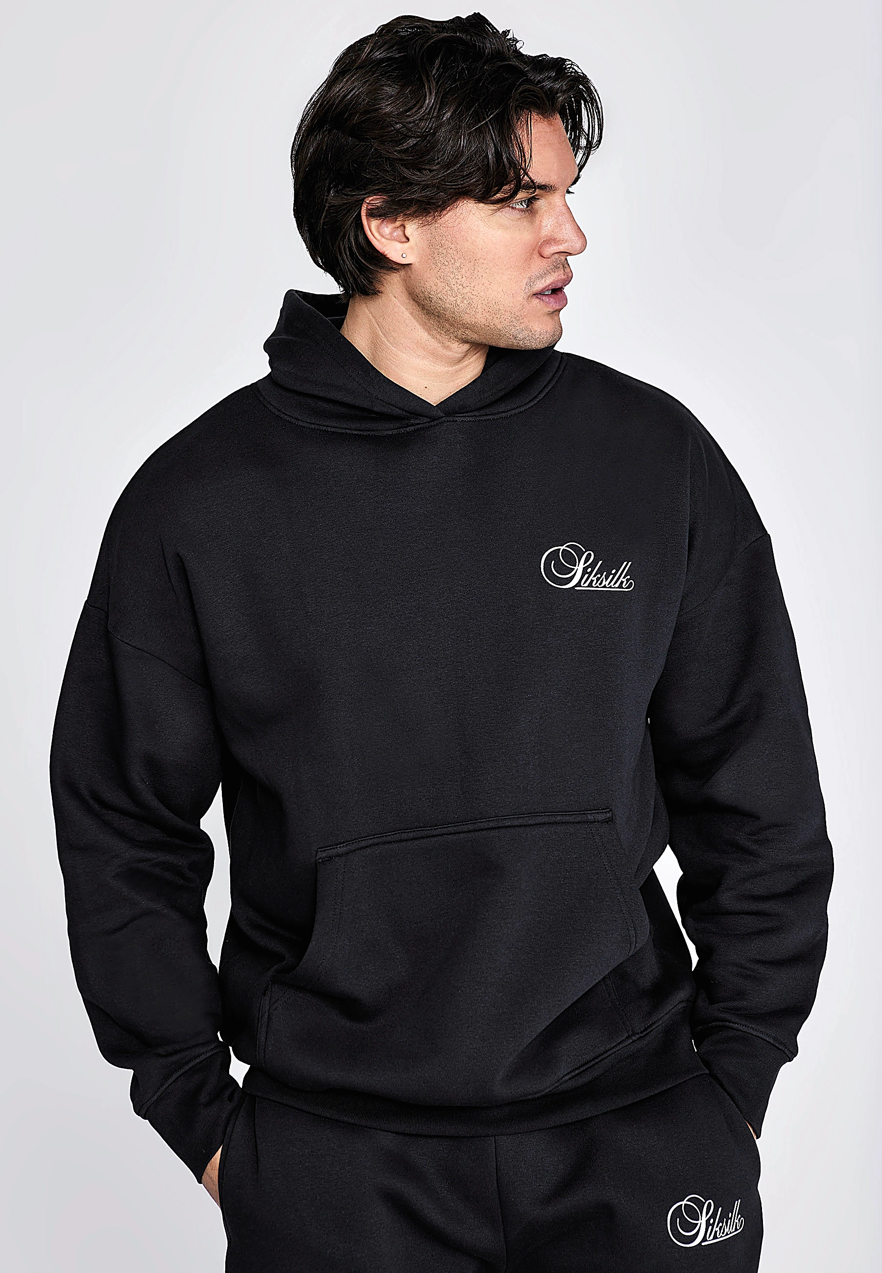 Herrenset in Übergröße SIKSILK 28766 - Schwarz
