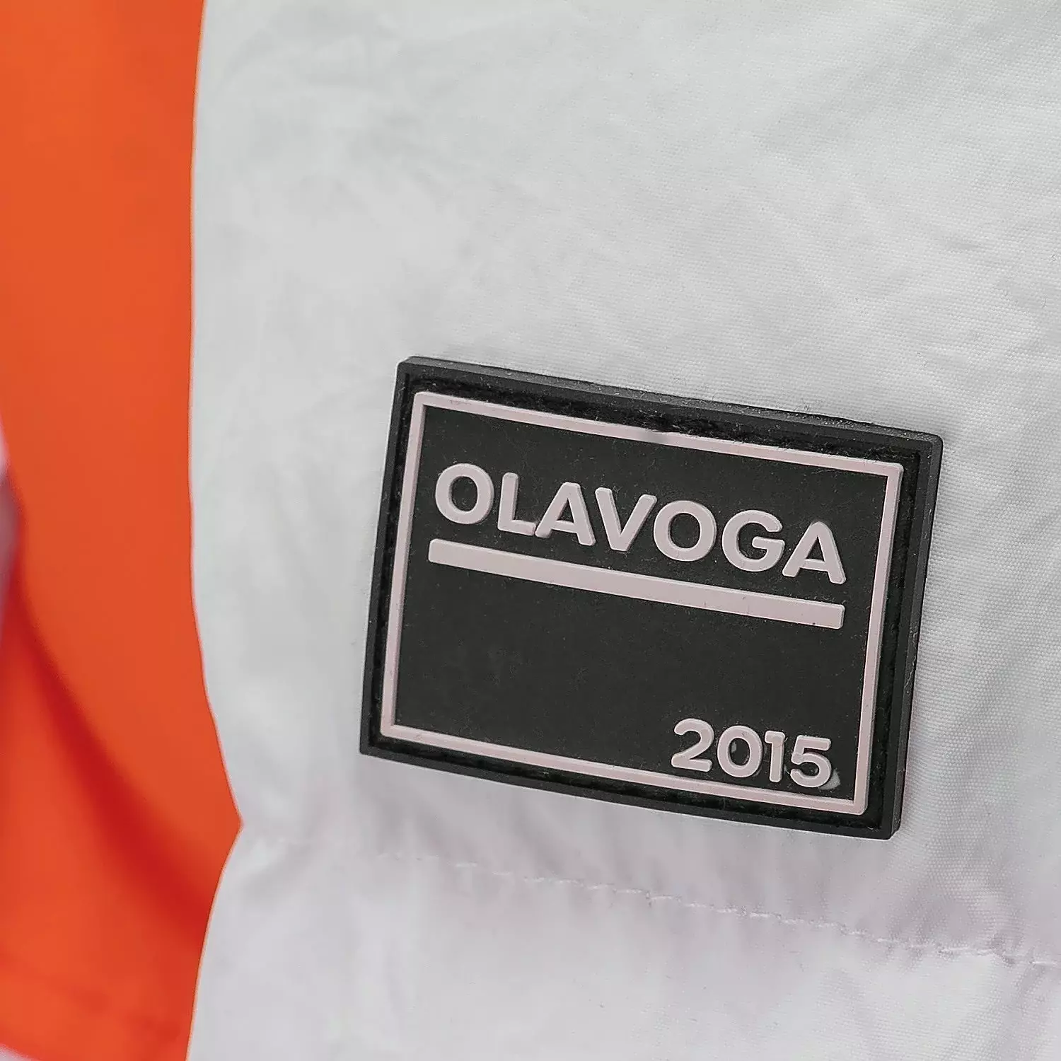 Kurze Steppjacke für Frauen OLAVOGA KIAR - Orange