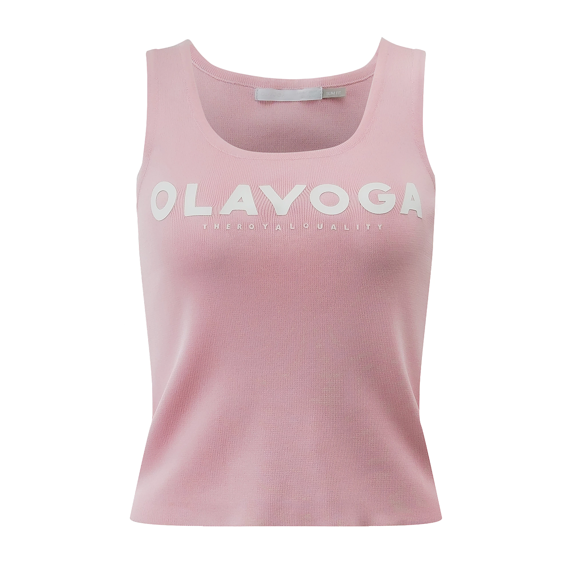 OLAVOGA PERDITA women's logo top - Powder pink