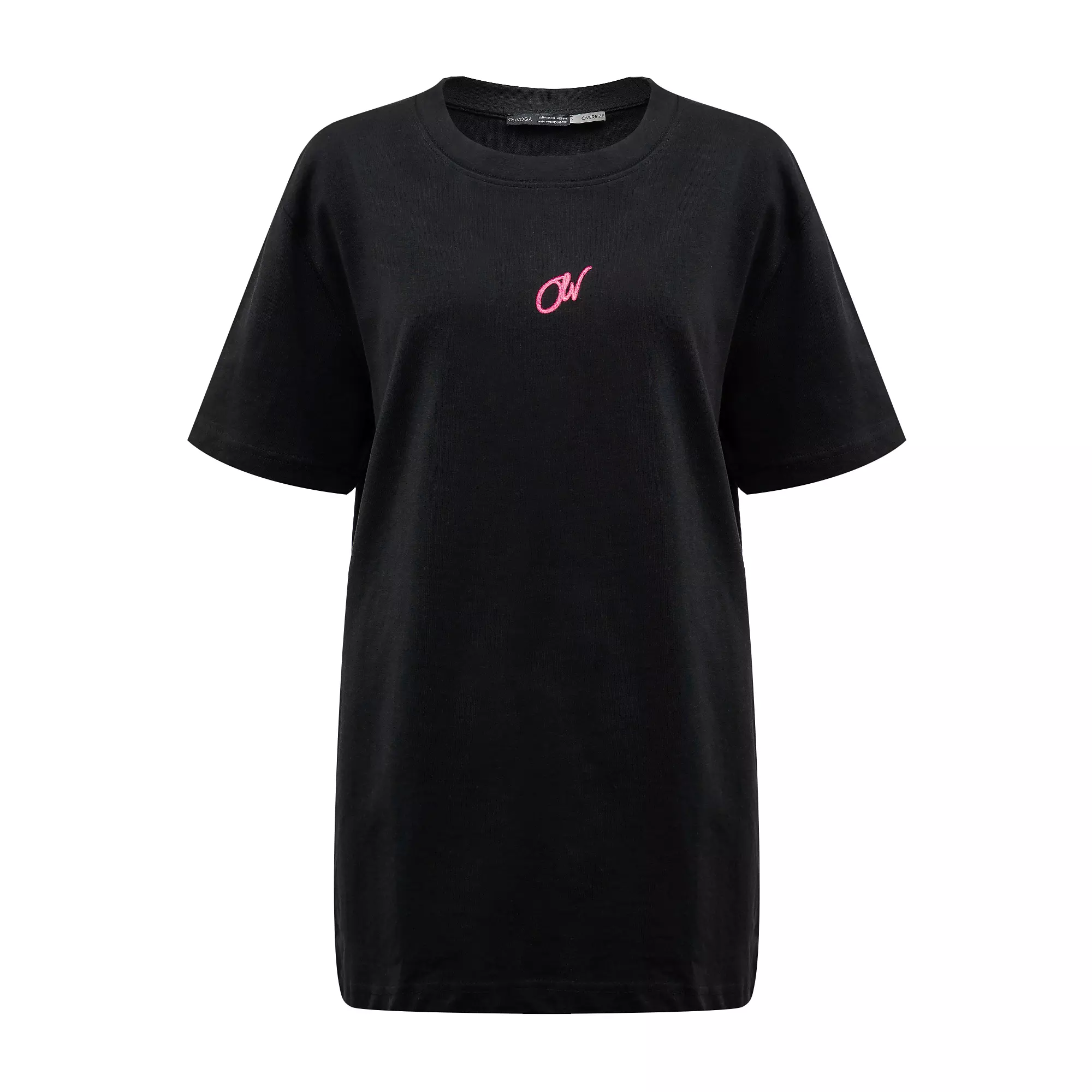 OLAVOGA VELMAR unisex oversize T-shirt - Black