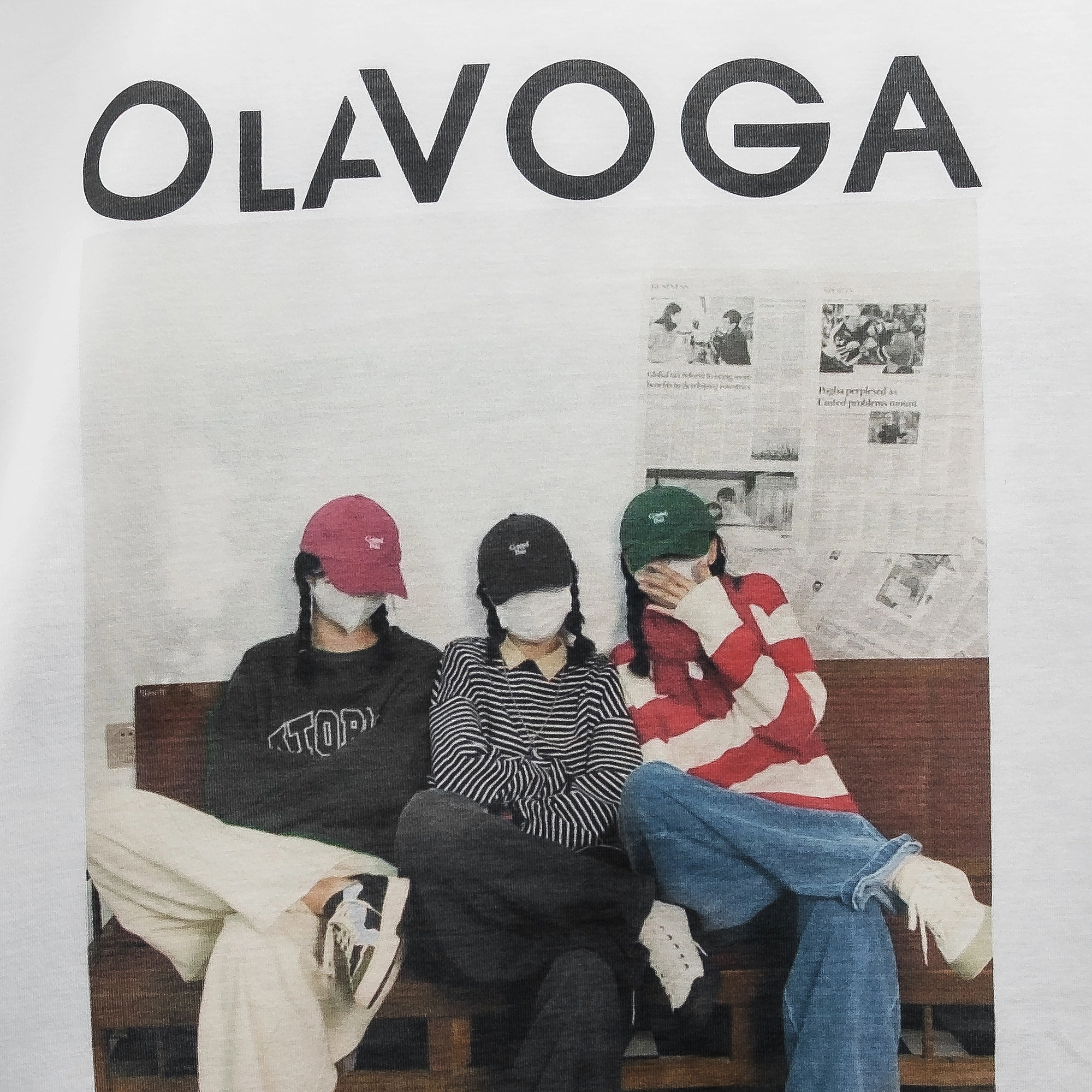 OLAVOGA TRIOASI dámské tričko - bílé