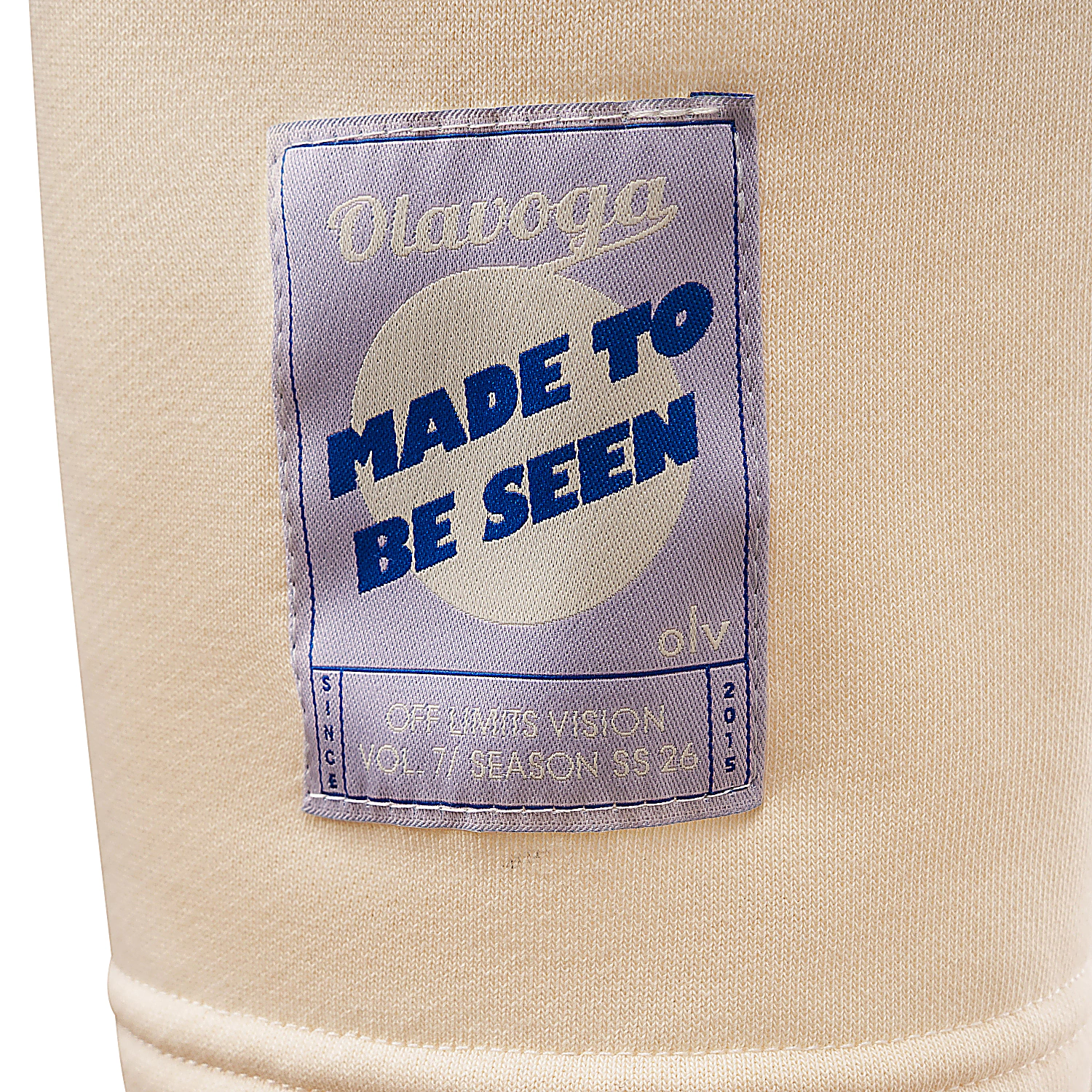 Women's sweatshirt OLAVOGA URBAN ROYAL - Écru