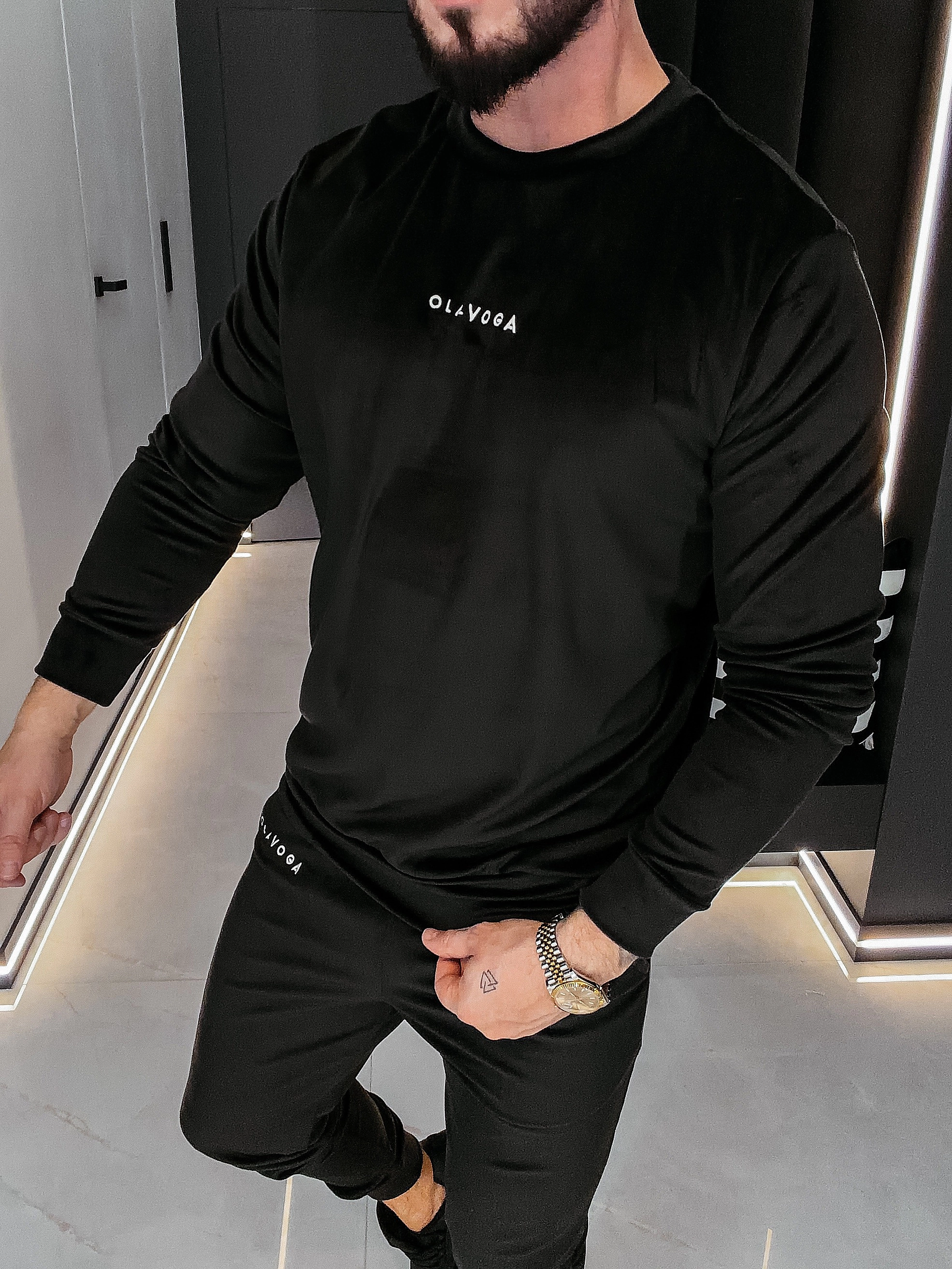 OLAVOGA Herren LEGACY Set - Schwarz