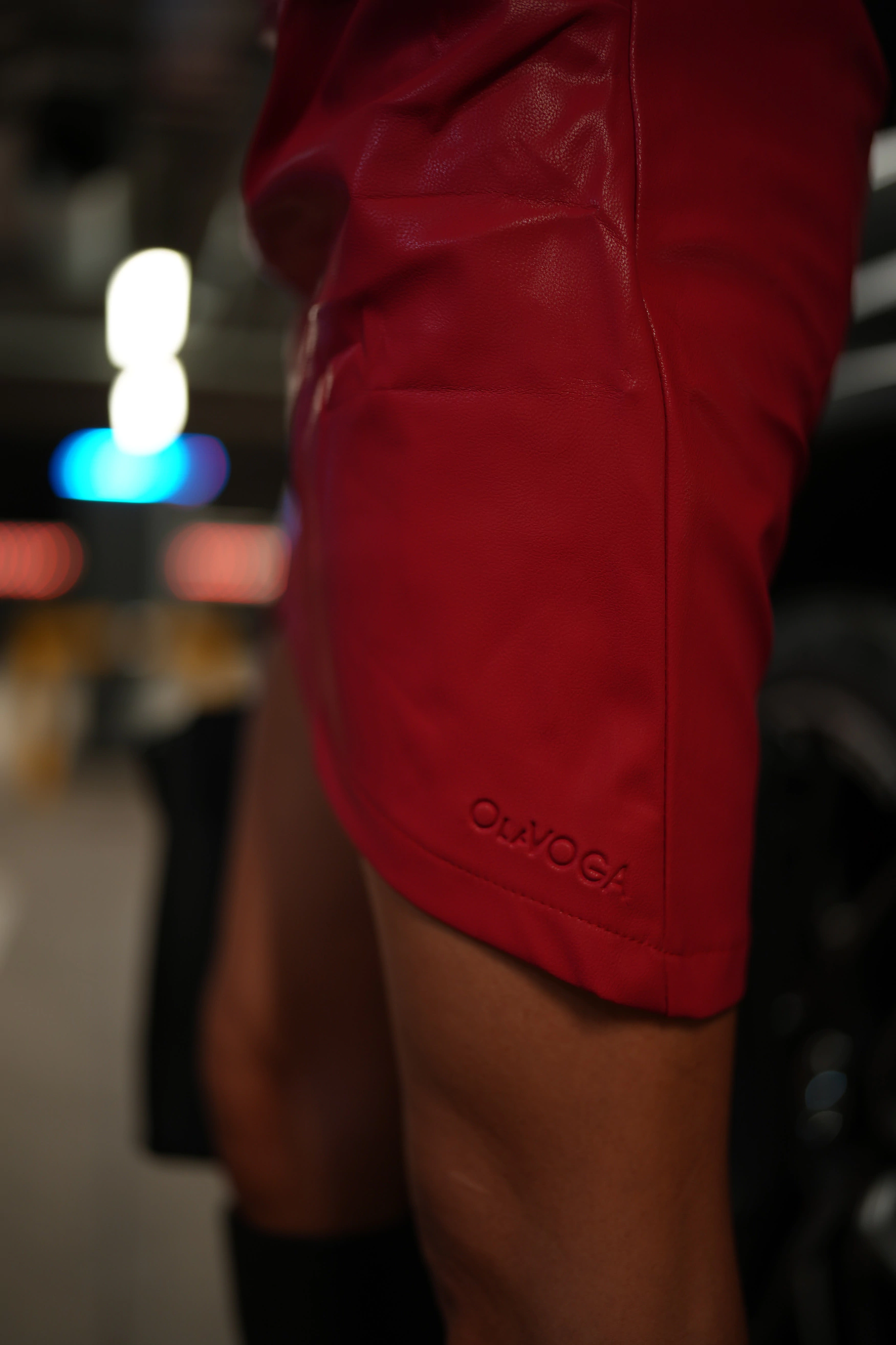 OLAVOGA LUNAMIAR – Gerüschter Damenrock – Rot