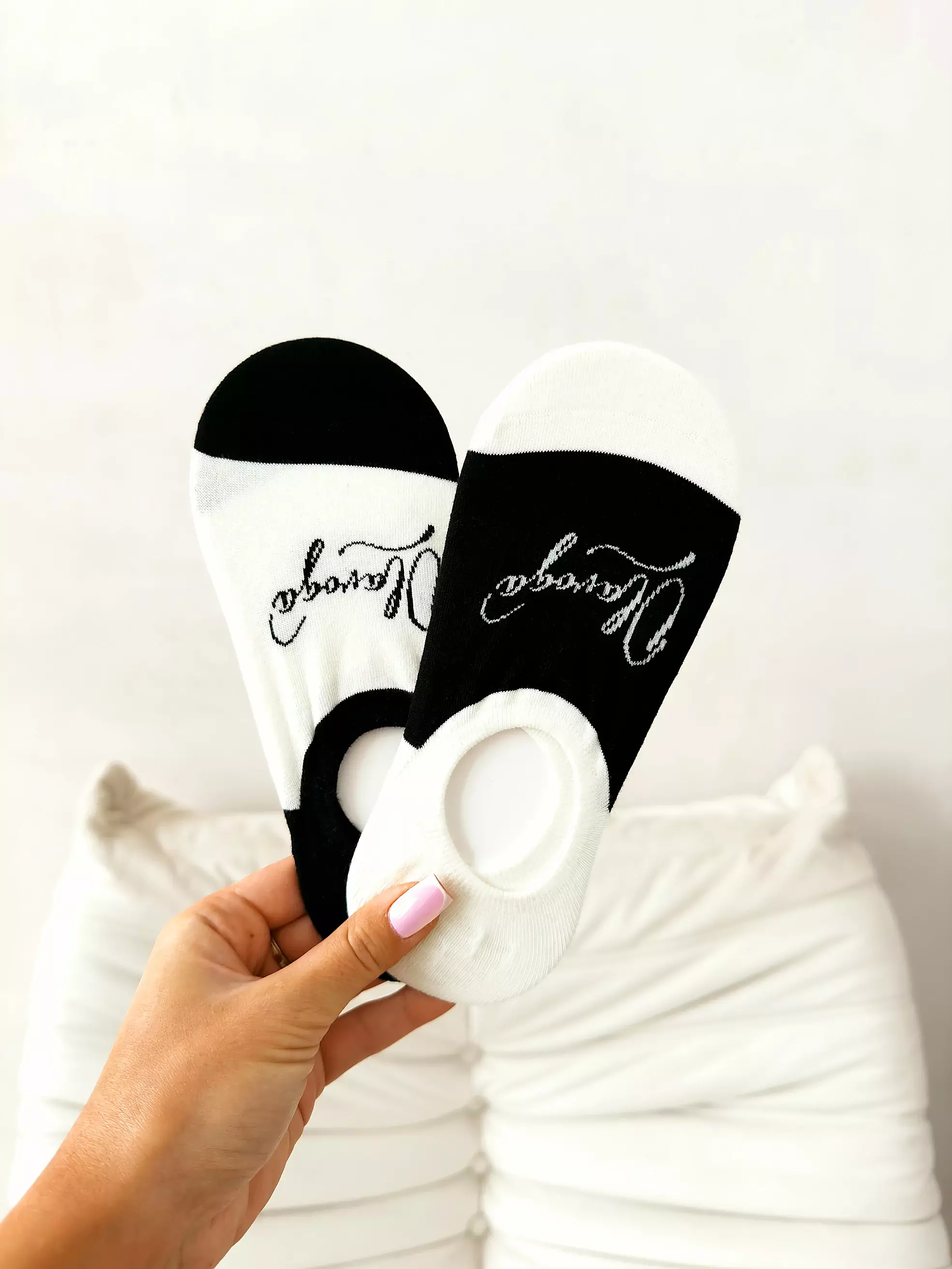 OLAVOGA SORIA Damen Socken - Écru