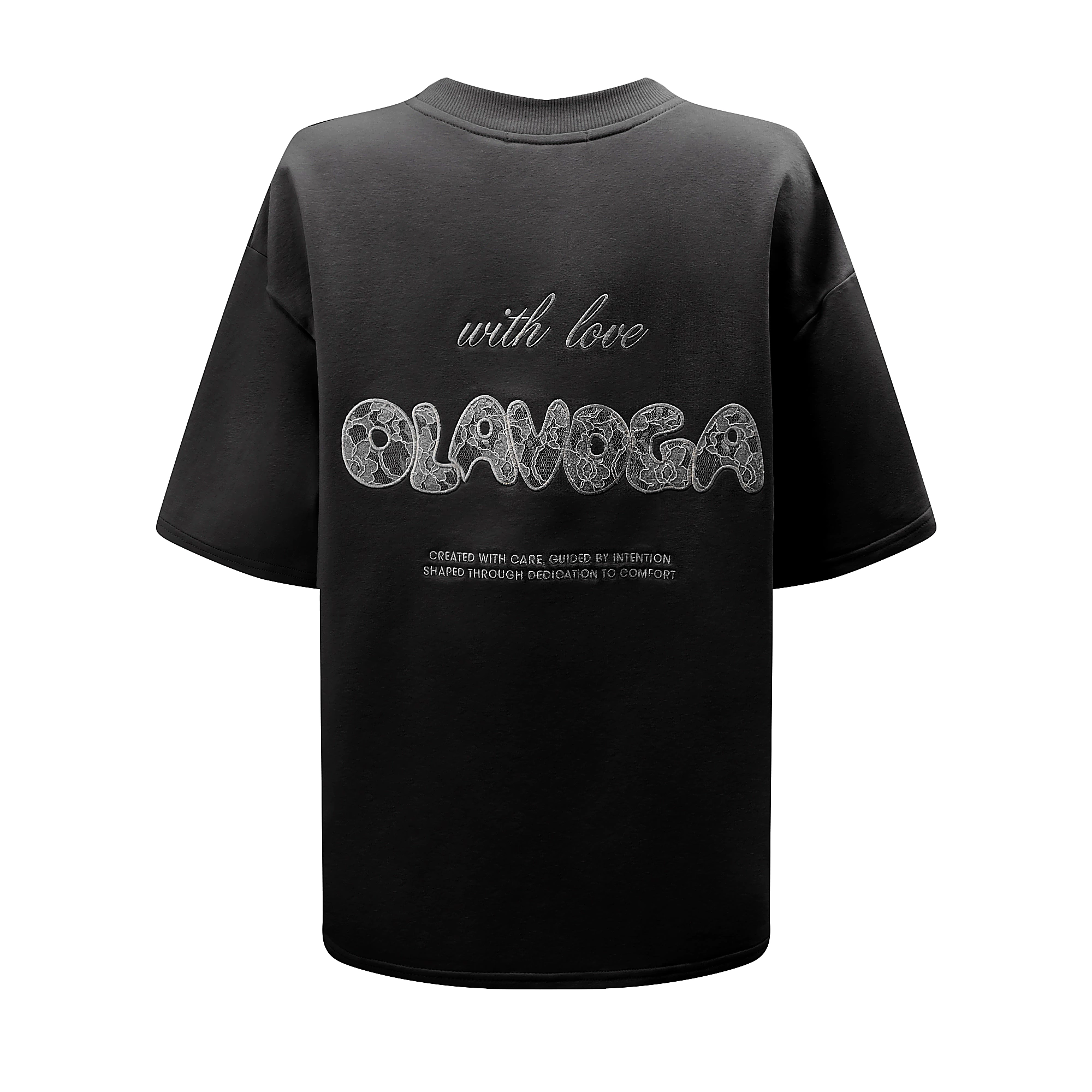 OLAVOGA SOREYA women's oversize T-shirt - Black