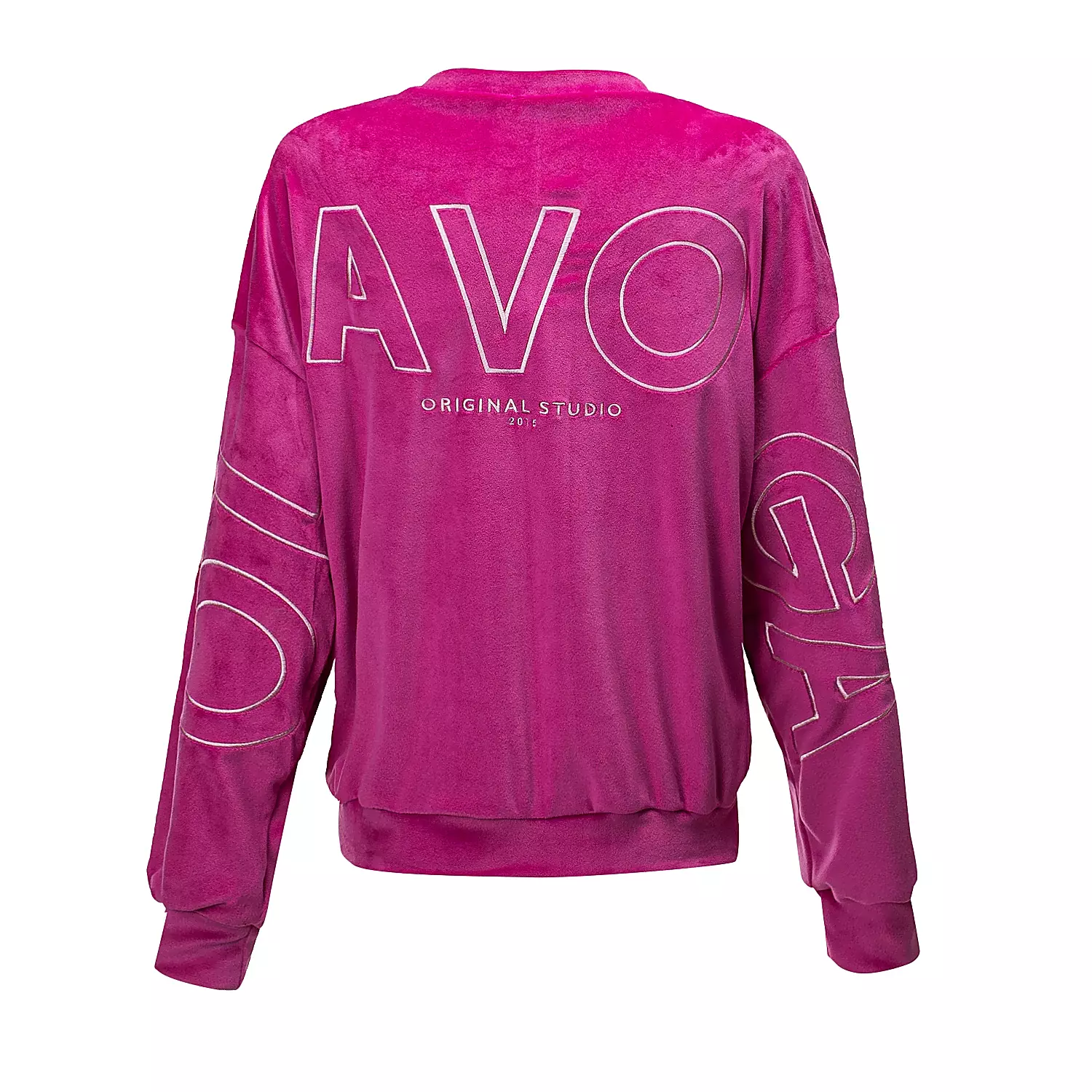 Ladies' velour set OLAVOGA VELVET ASH - Amaranth