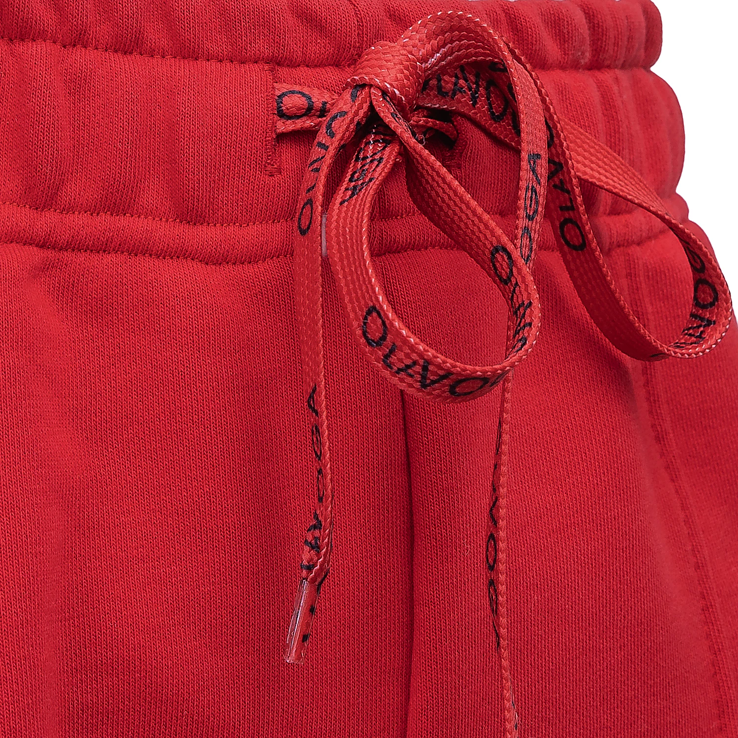 OLAVOGA FINIRE women's trousers with piping - Red