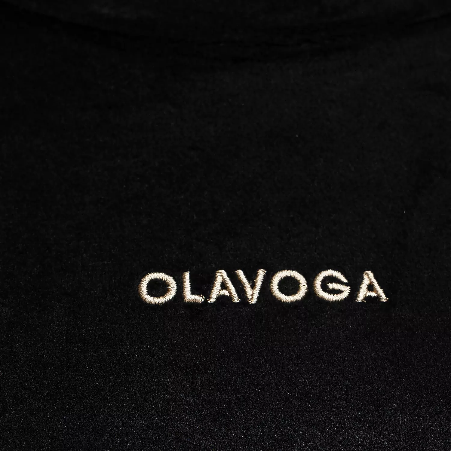 Komplet damski welurowy OLAVOGA VELVET ASH - Czarny