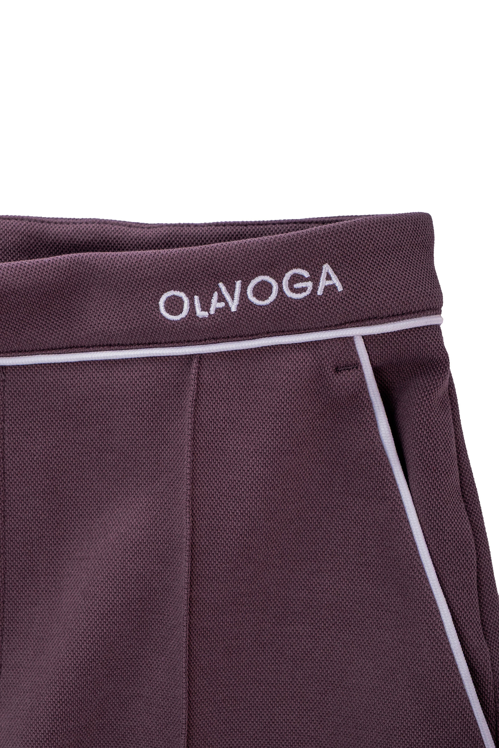 OLAVOGA WHIOS dámské kalhoty - hnědé