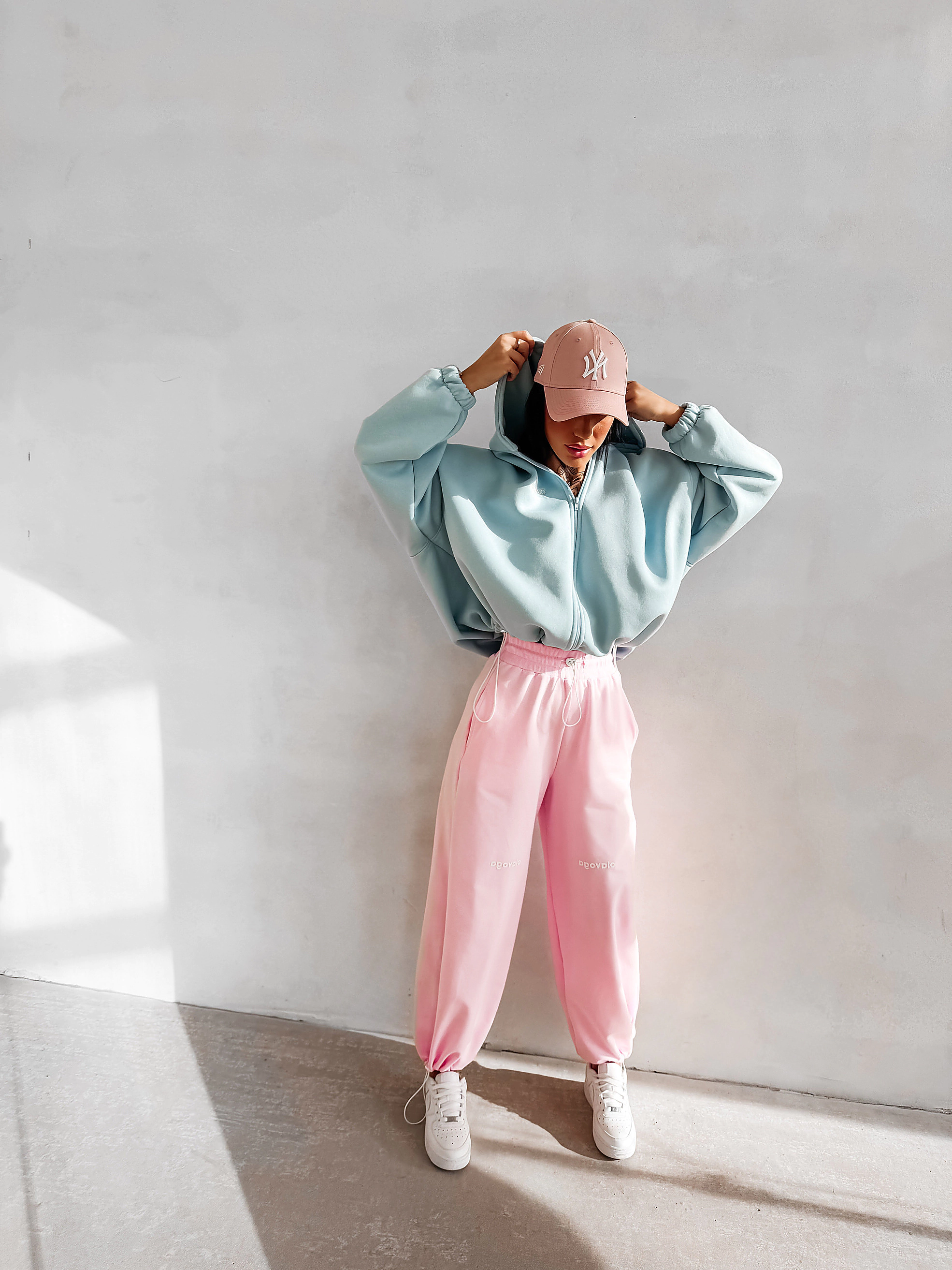 OLAVOGA LASANA Damen-Kapuzenpullover - Blau