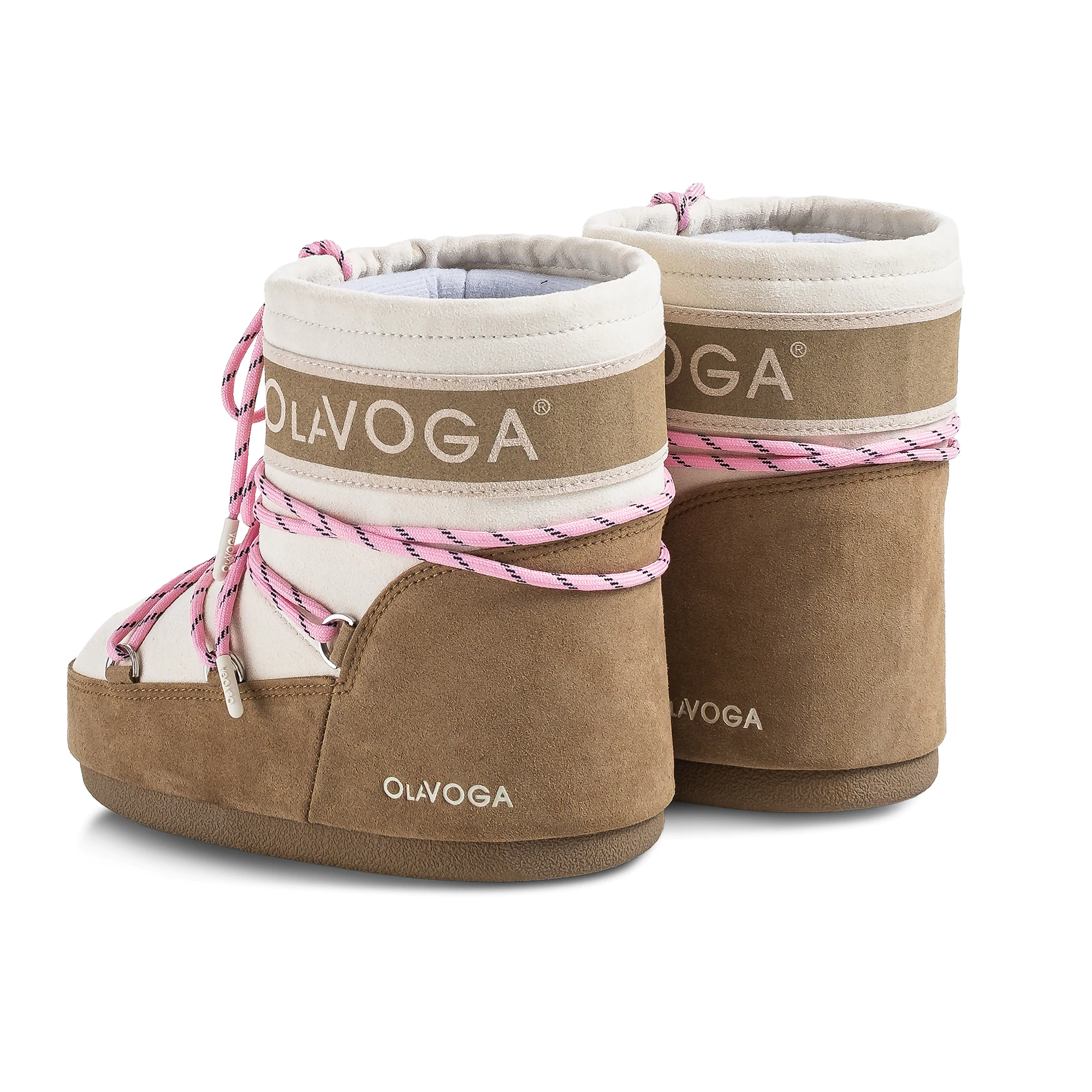OLAVOGA YETI women’s snow boots – Beige