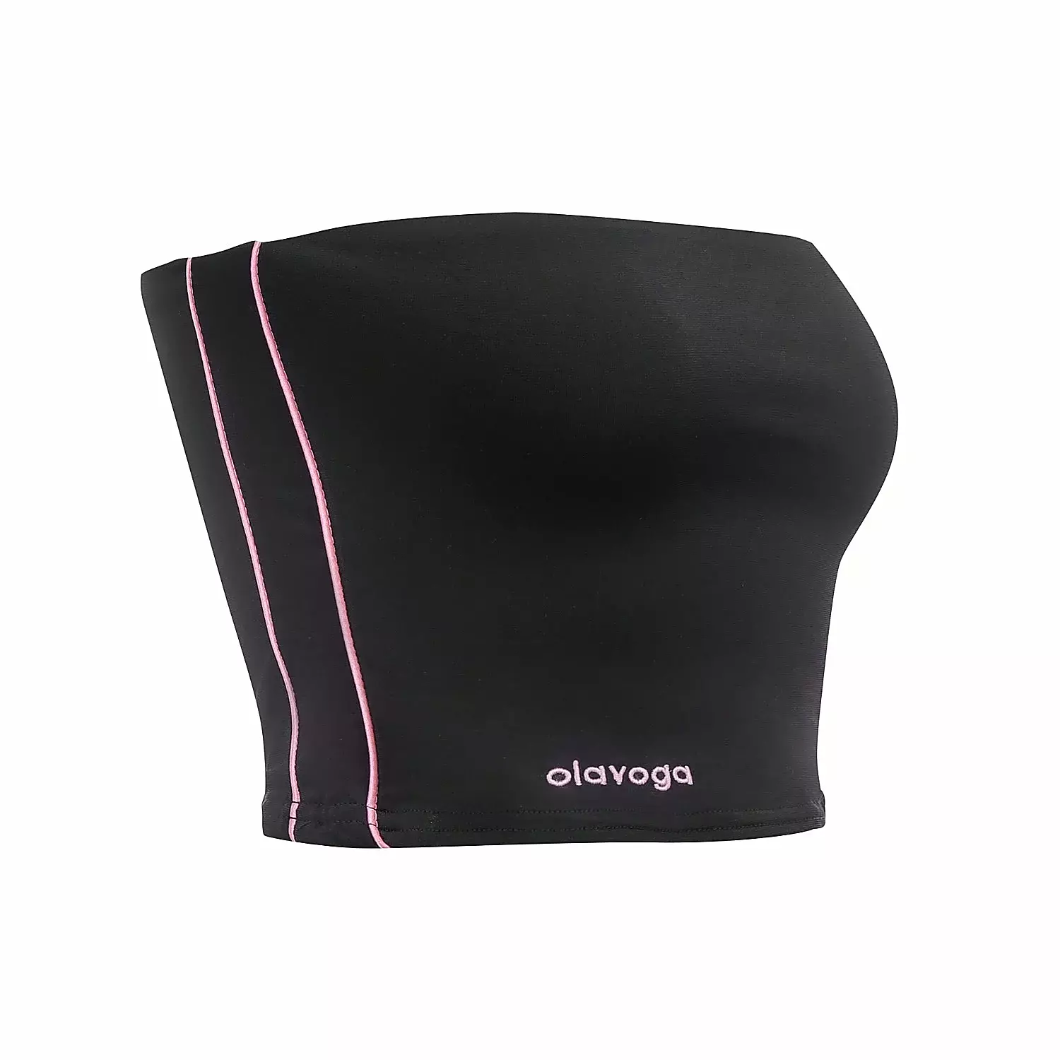 Top damski bandeau OLAVOGA LEYA - Czarny