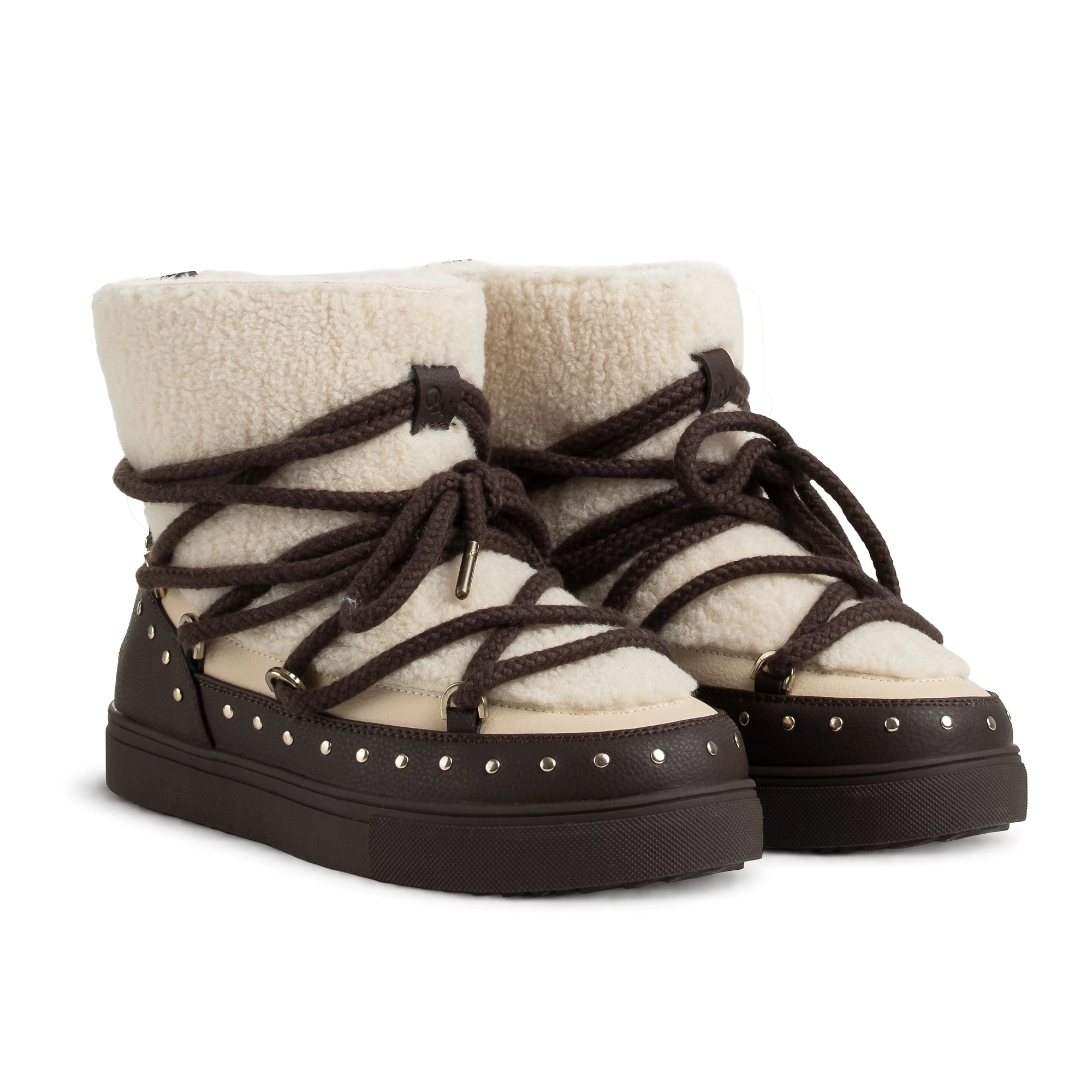 Buty damskie eskimoski OLAVOGA ETNA - Brąz