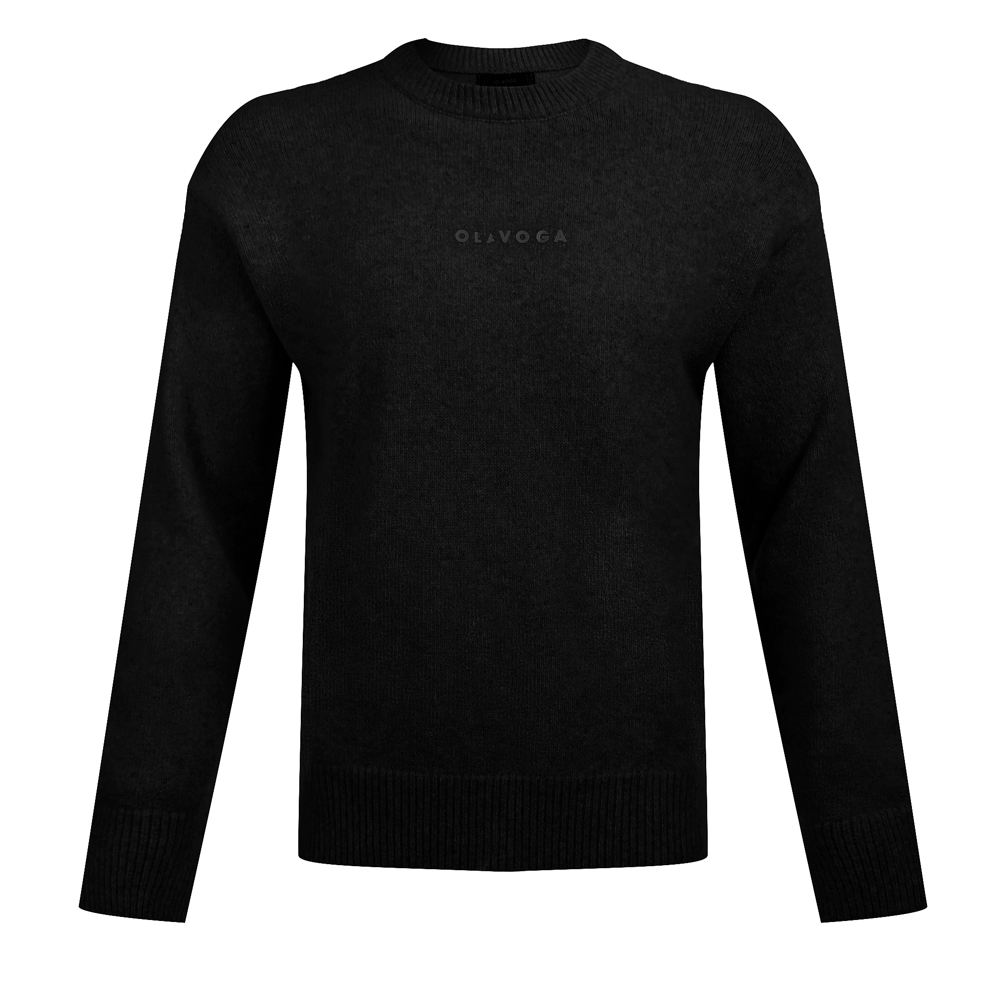 Sweter męski OLAVOGA Men CAIRO - Czarny 