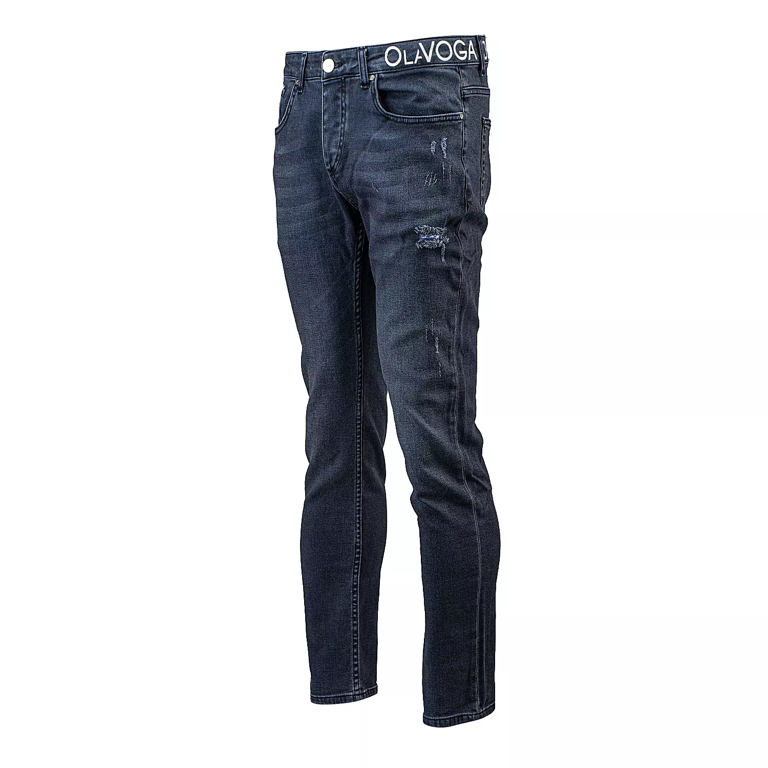OLAVOGA Herren SPEED Denim-Hose - Dunkelblau