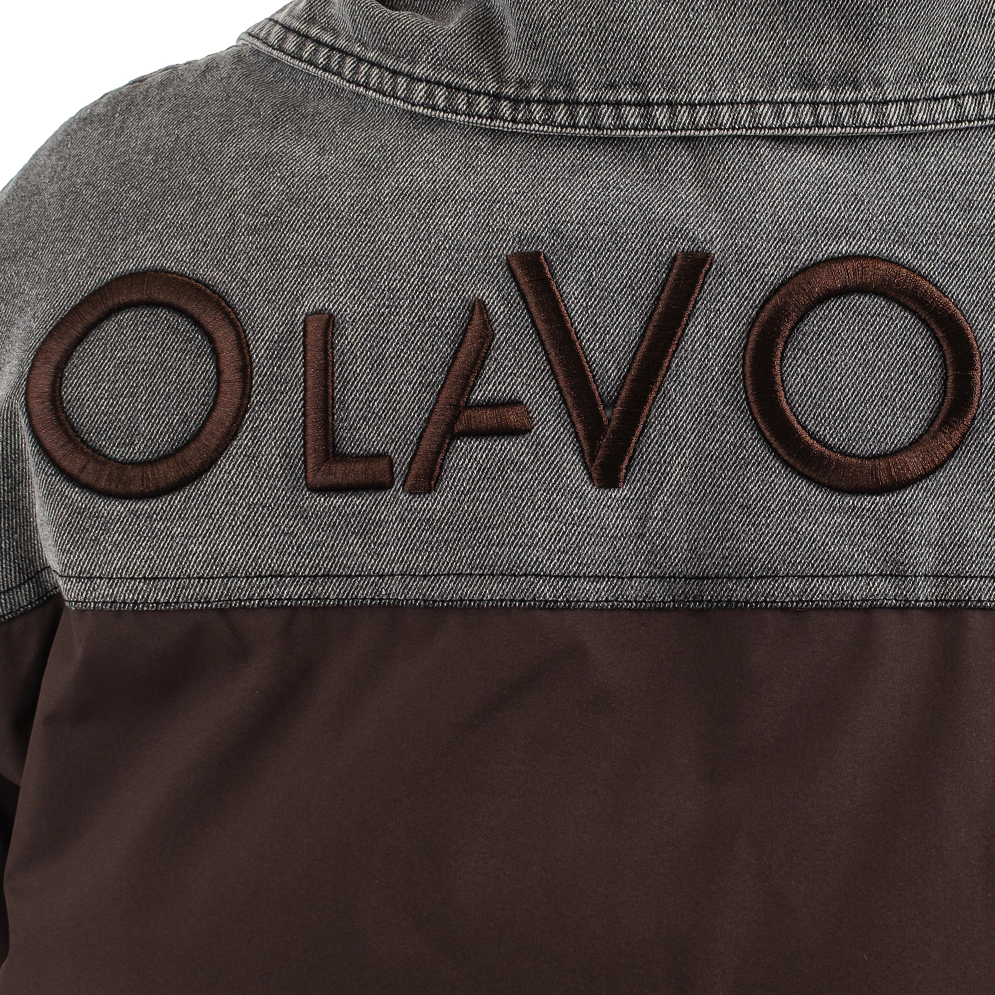OLAVOGA MALGOR – gesteppte Damenjacke mit Kapuze – Braun