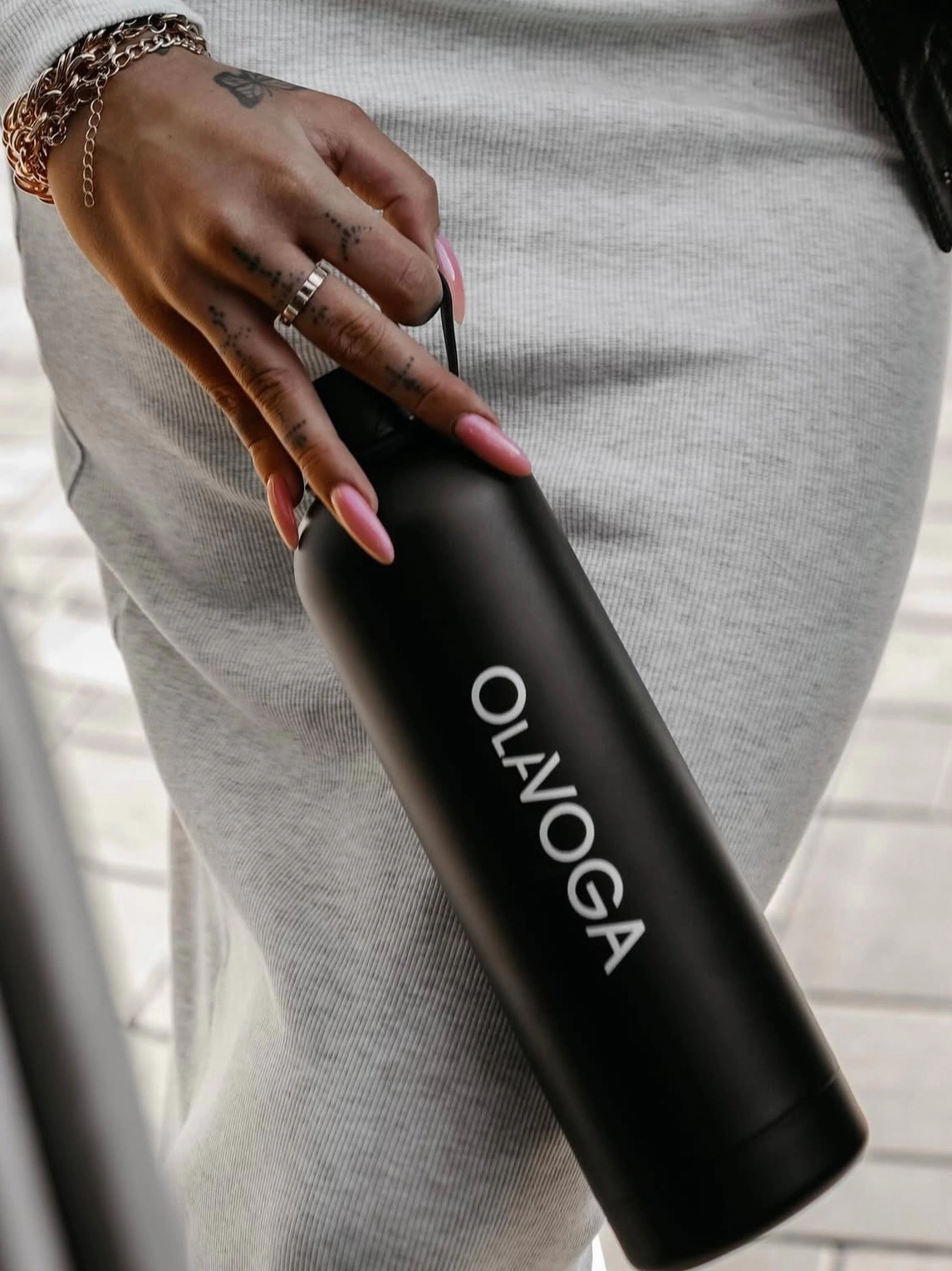OLAVOGA BOTTLER thermal bottle - Black