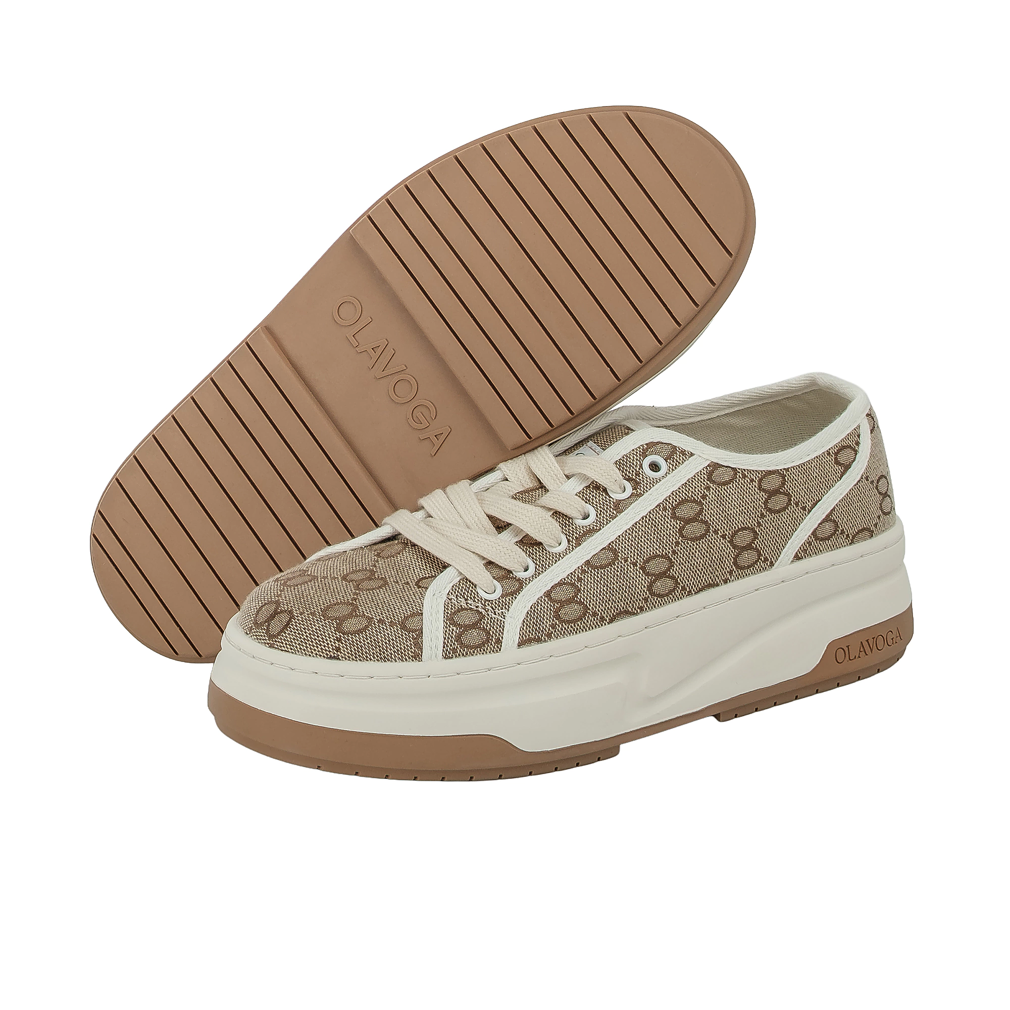 Buty damskie OLAVOGA MALLOW - Beżowy