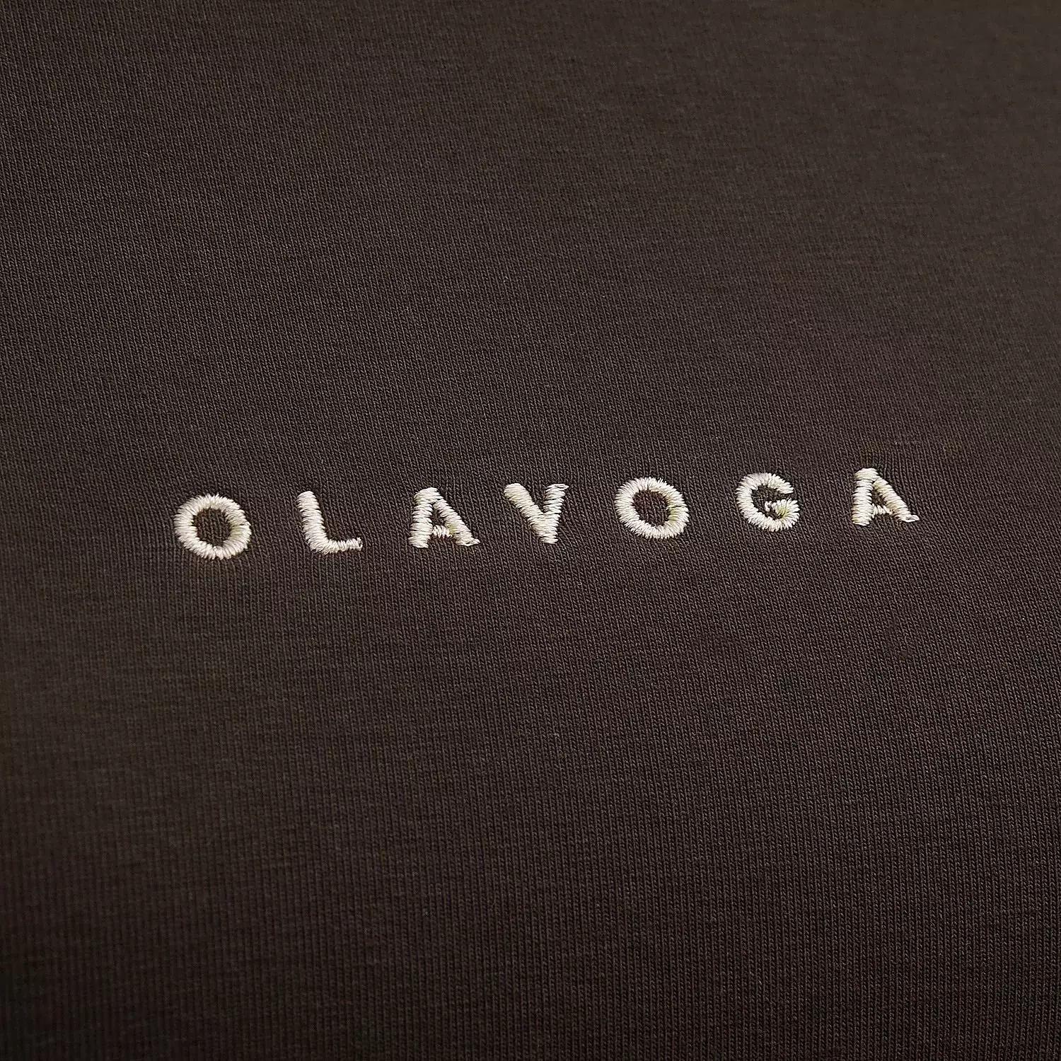 OLAVOGA dámske klasické tričko - hnedé