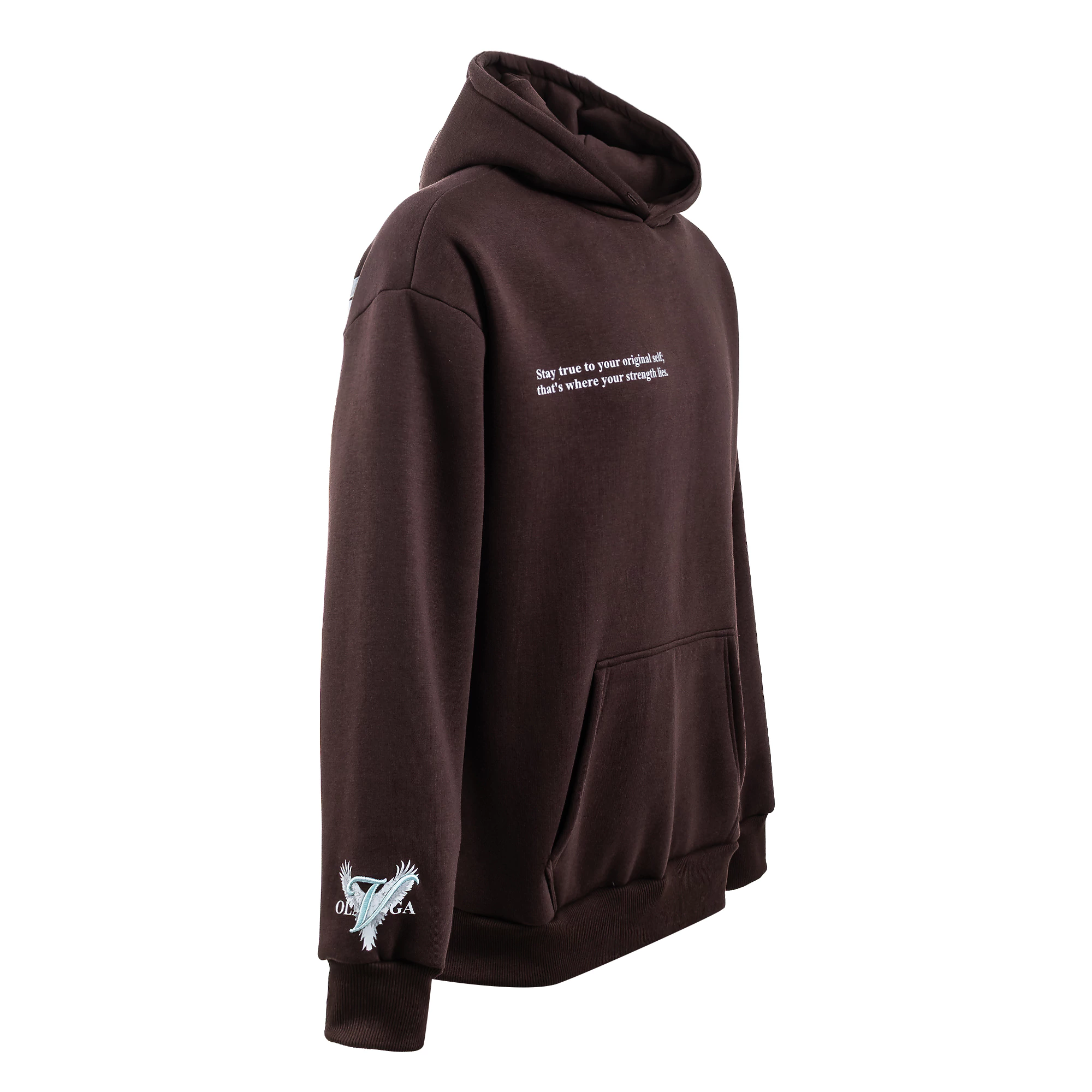Bluza męska ze skrzydłami OLAVOGA Men EAGLE - Brąz