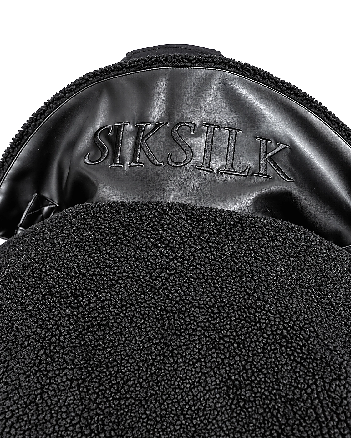 SIKSILK SHERPA 26732 isolierte Bomberjacke für Herren - Schwarz