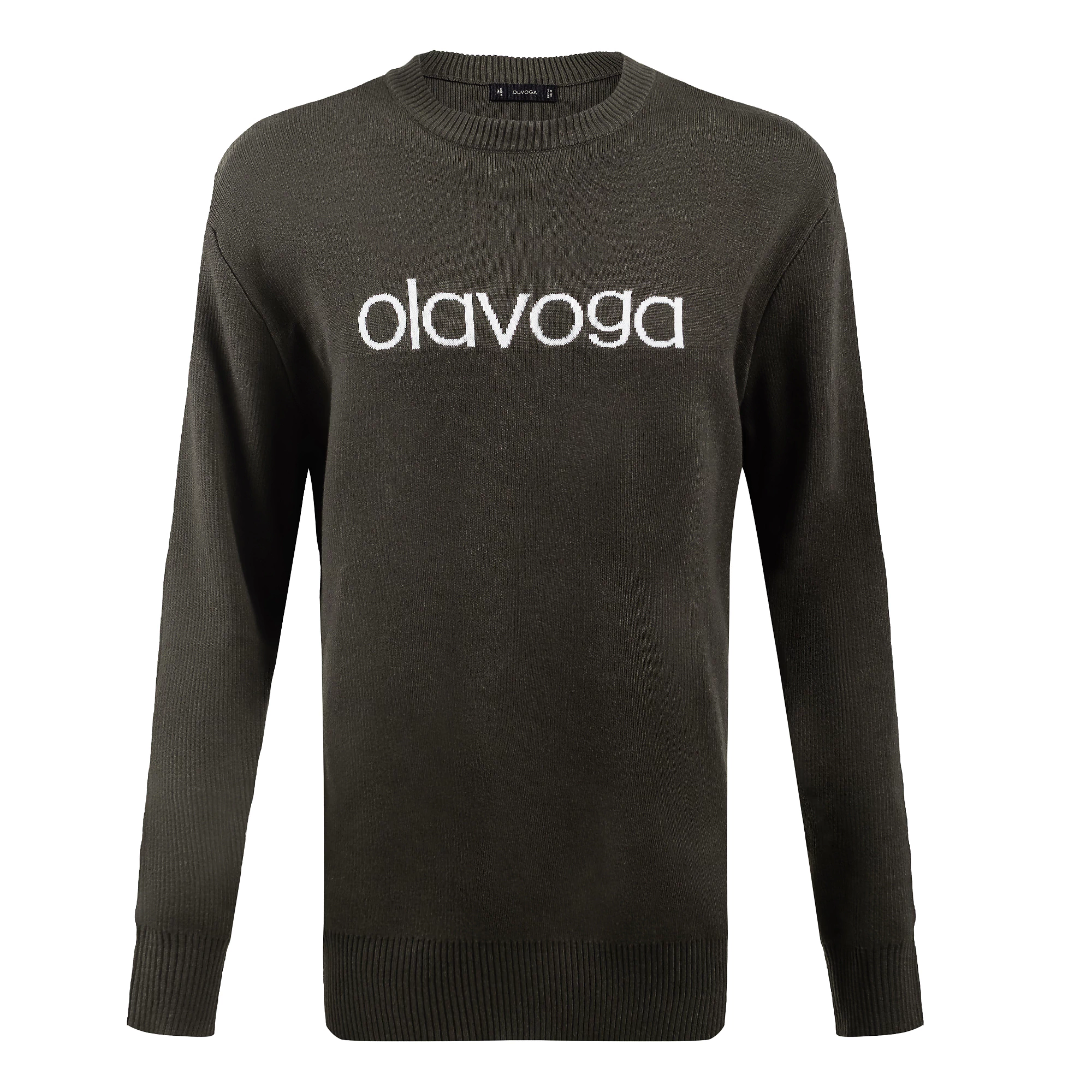 Sweter męski OLAVOGA Men SALO - Khaki