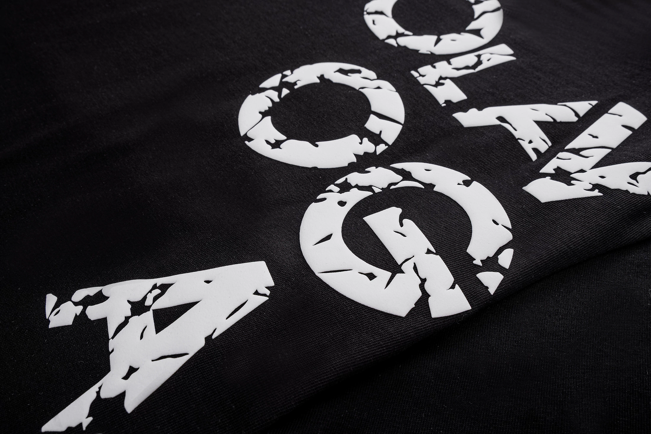 T-shirt męski OLAVOGA Men MALOR - Czarny
