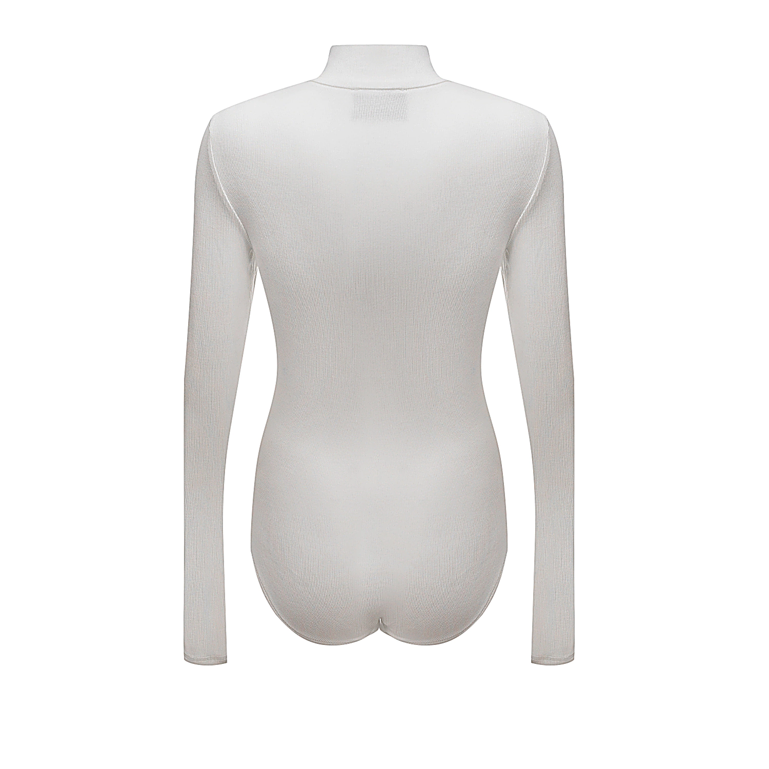 Women's button-up bodysuit OLAVOGA EGRI - Écru