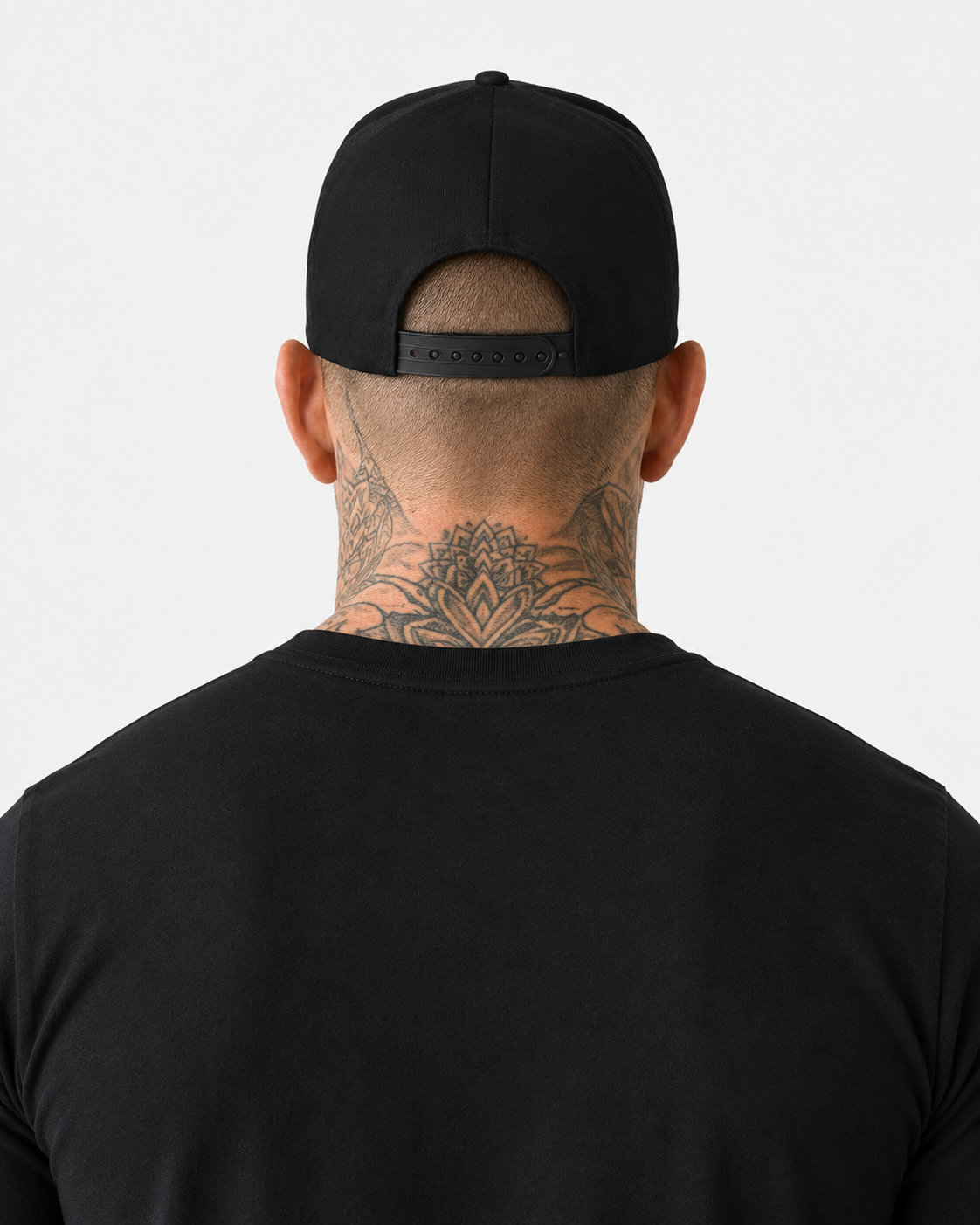 Baseballová čiapka s logom SIKSILK 29639 - Čierna