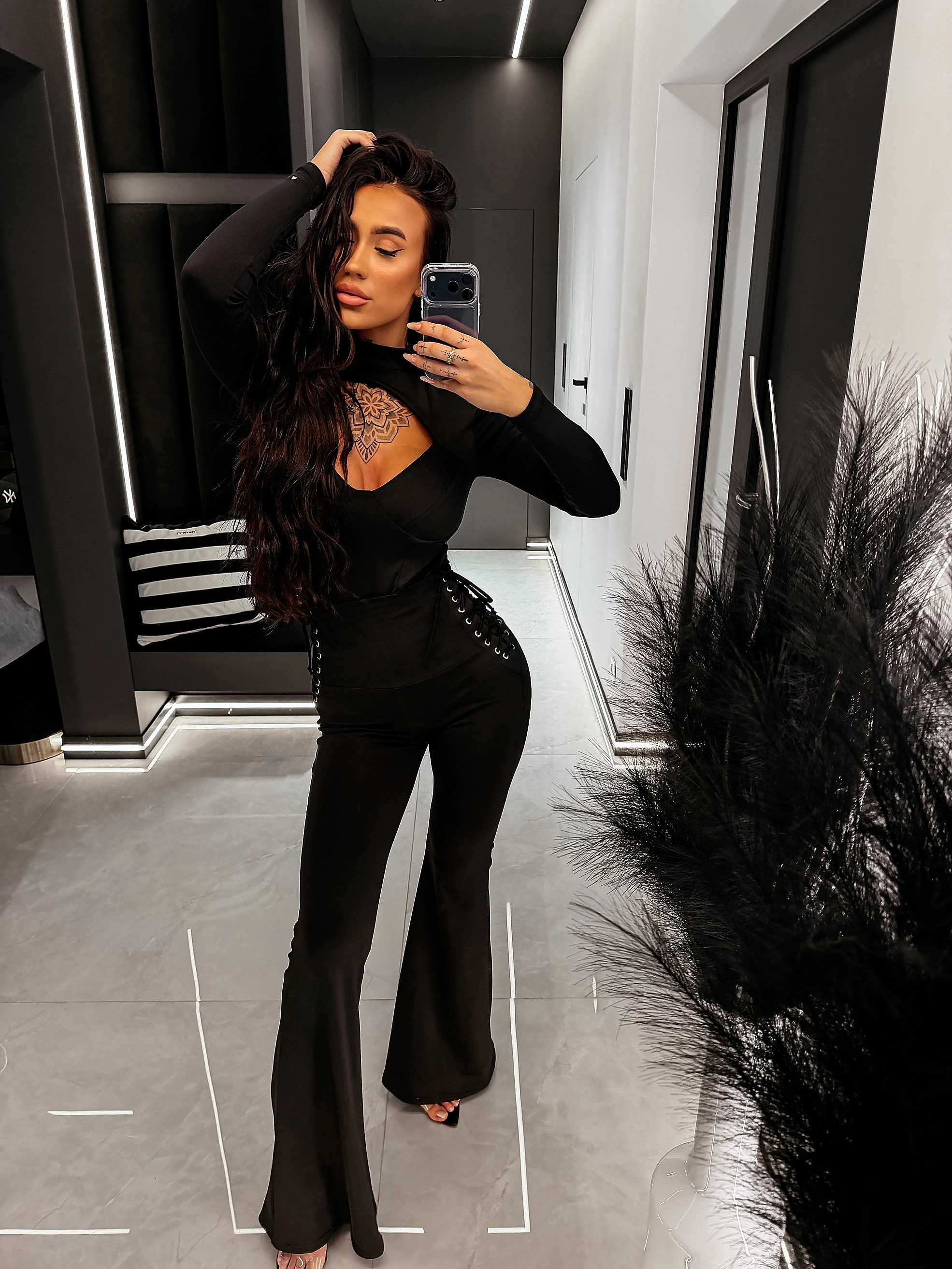 Dámske body OLAVOGA ZAFIRA - Black